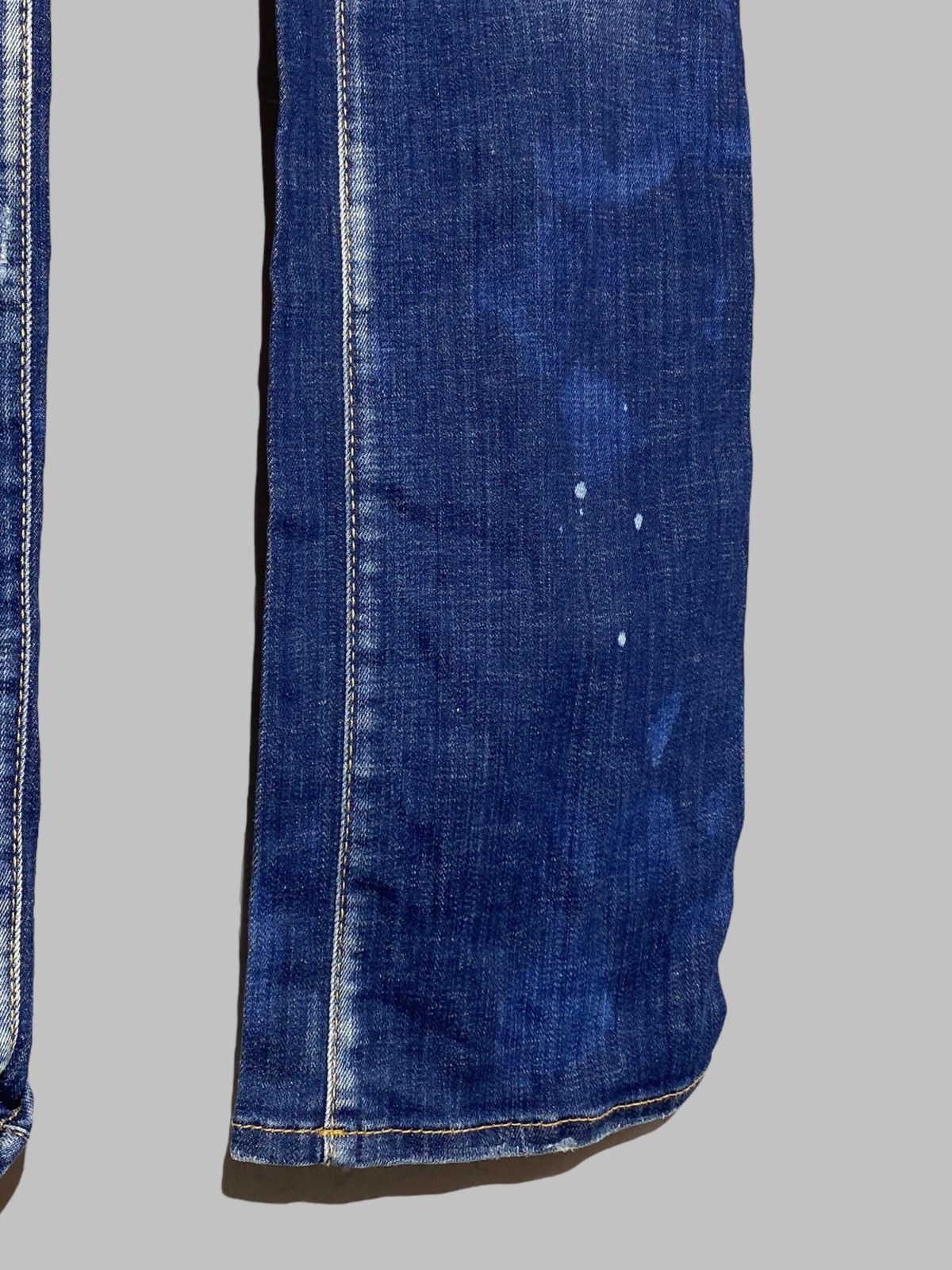 Dsquared2 Dsquared2 Twin Pack Layered Jeans Distressed Washed Denim Size 28" / US 6 / IT 42 - 10 Thumbnail