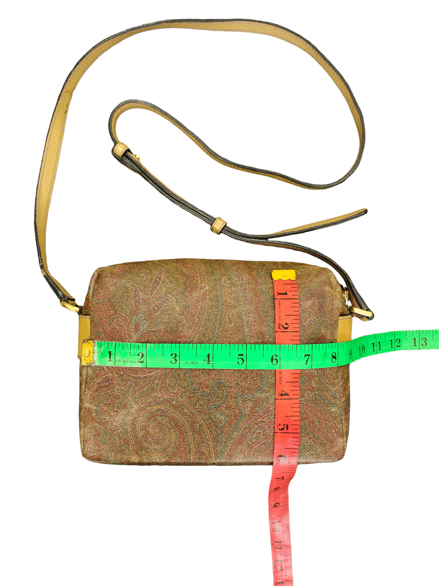 Etro Vintage 90s Etro Milano Italy Paisley Sling Bag Size ONE SIZE - 6 Thumbnail