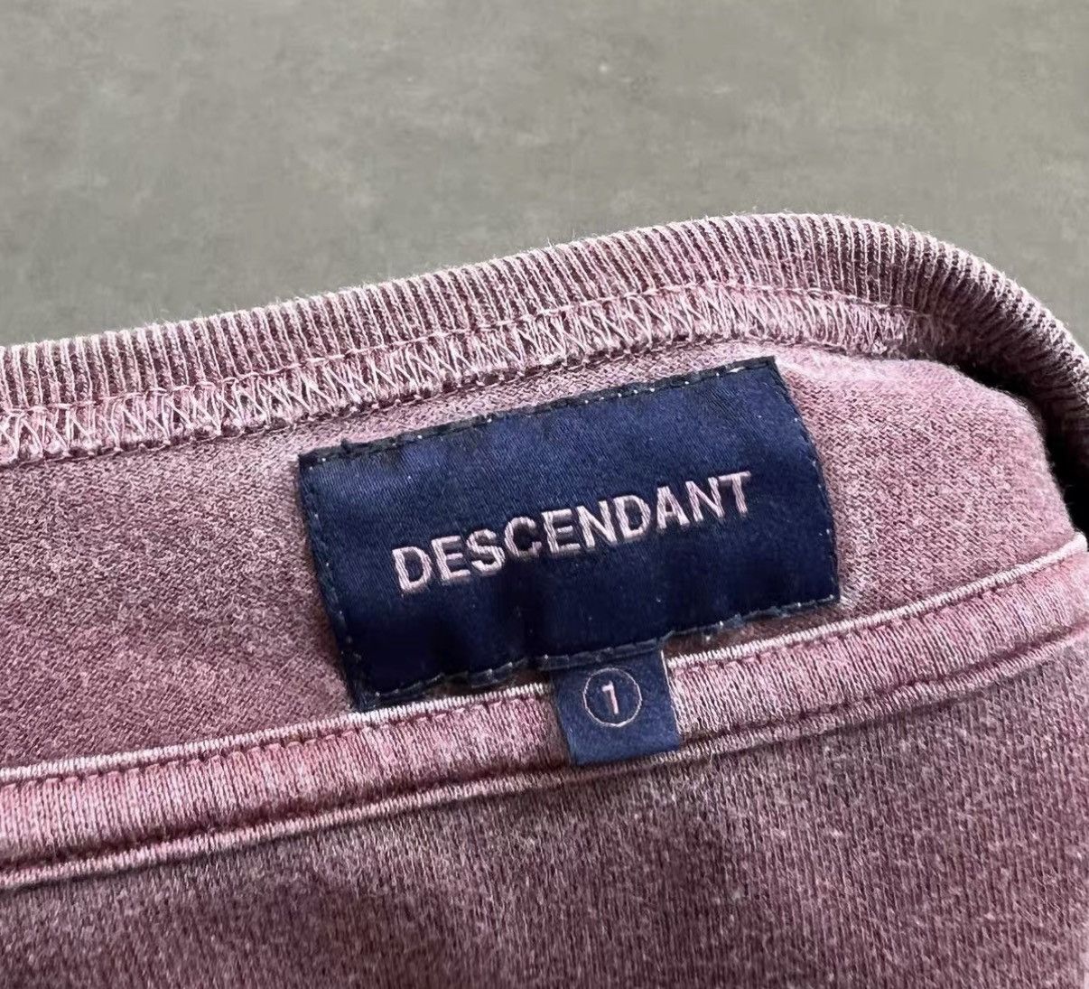 Descendant DESCENDANT DCDT Layered Look Washed Faded T-Shirt Hoodie J16 Size US XS / EU 42 / 0 - 5 Thumbnail