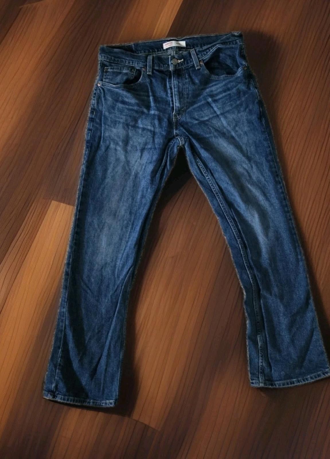 Levi's Levi Straus Signature Relaxed Blue Jeans Pants 32x30 Wash Size US 32 / EU 48 - 2 Thumbnail
