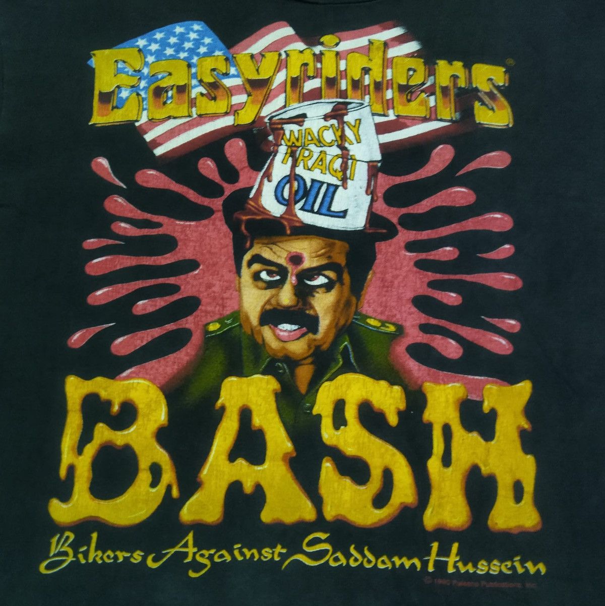 Other Early 1990s Saddam Hussein Tee Size US L / EU 52-54 / 3 - 2 Thumbnail