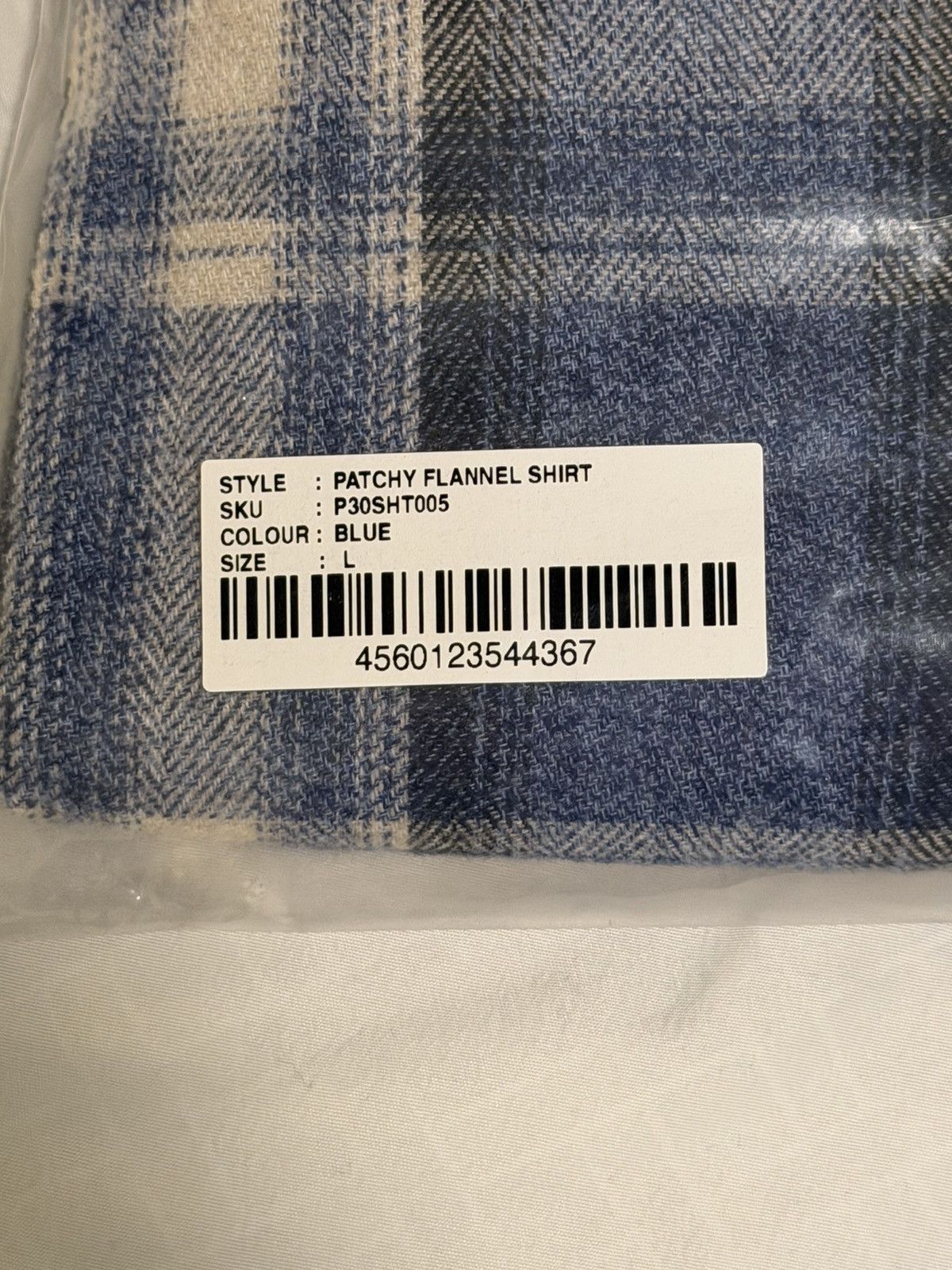 Palace Palace Patchy Flannel Shirt Blue Size L Brand New Size US L / EU 52-54 / 3 - 9 Thumbnail