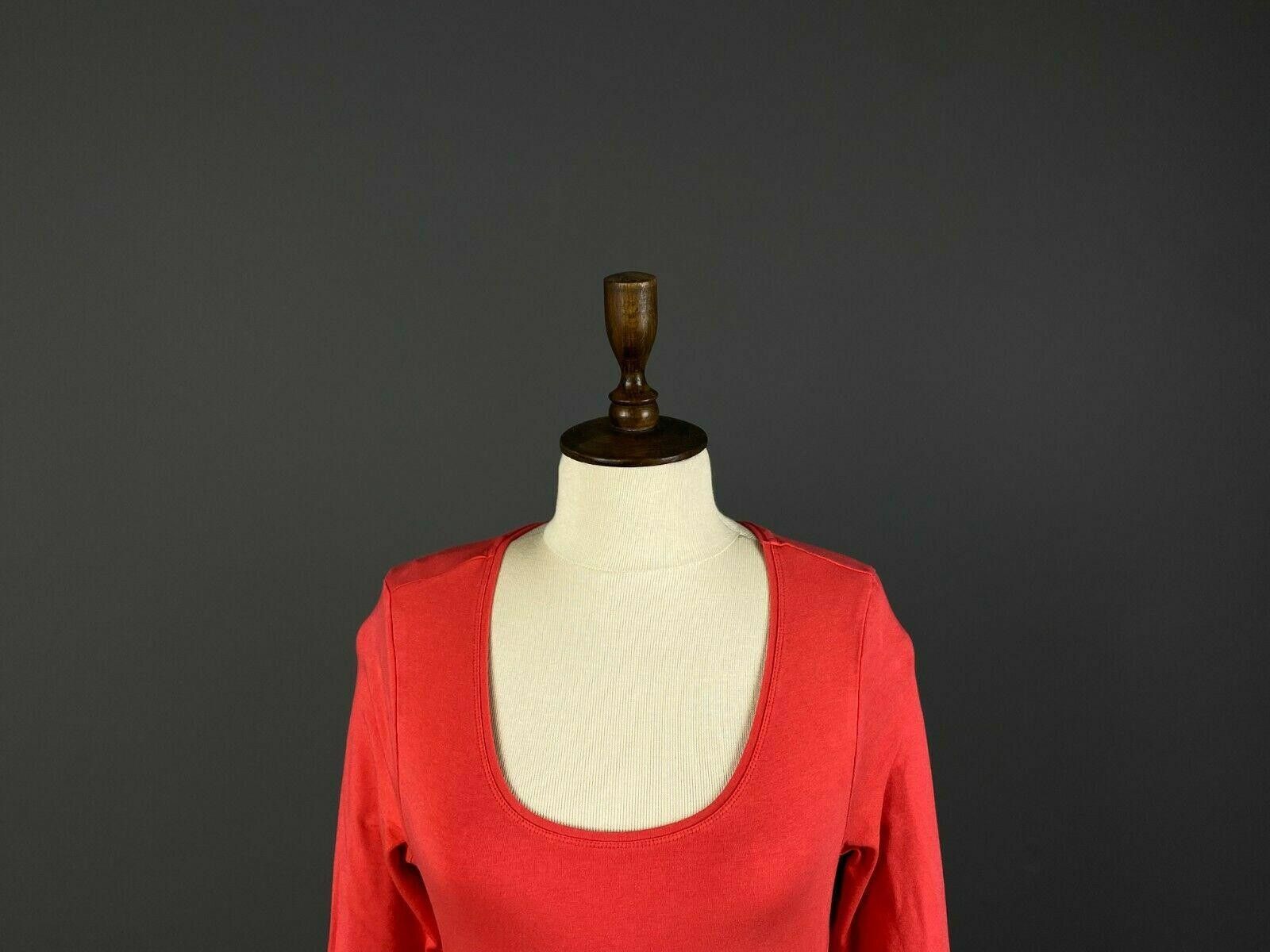Designer Deerberg by Oska Red Boat Neck Pullover Sweater Size S Size S / US 4 / IT 40 - 2 Thumbnail