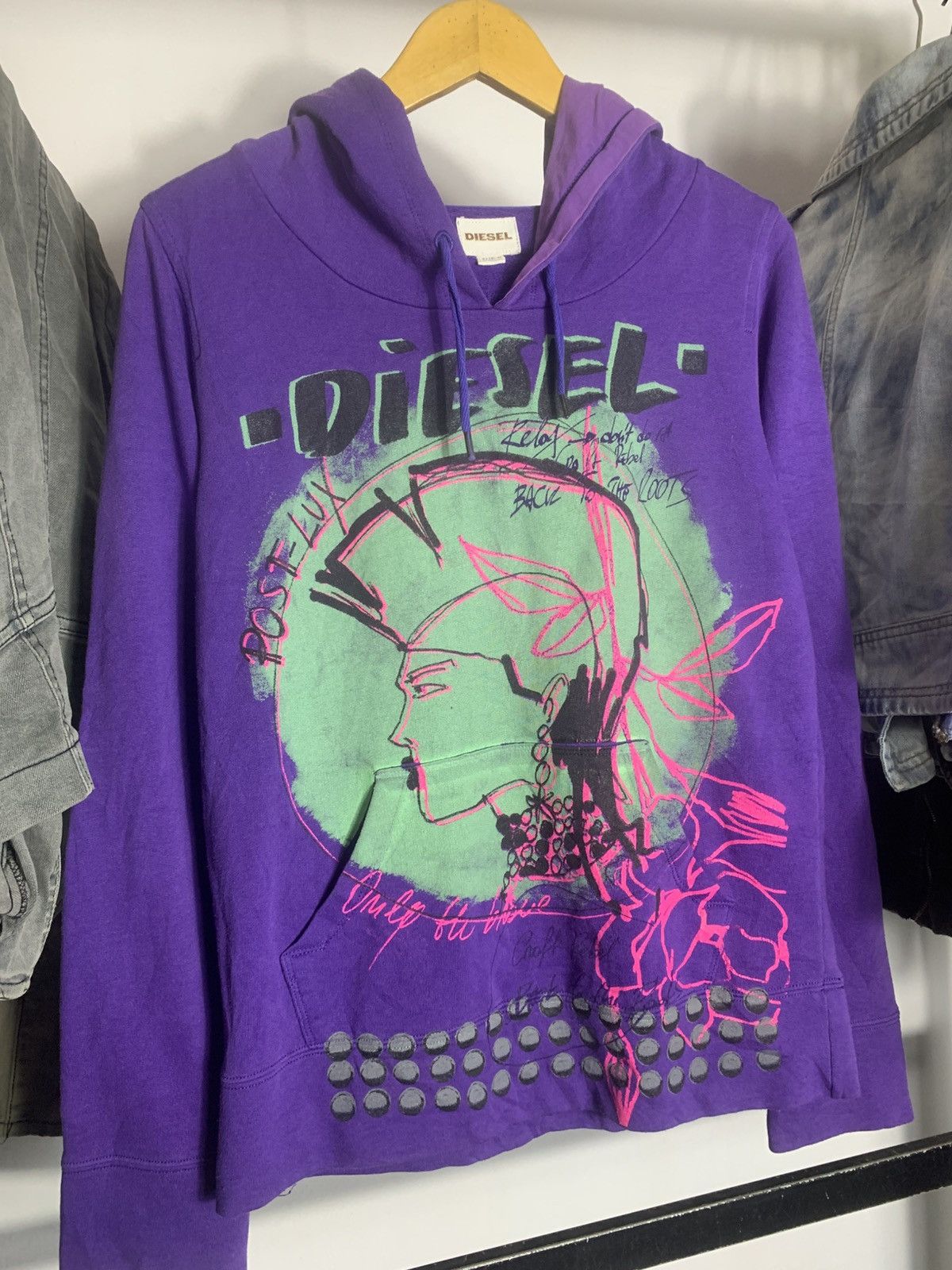 Diesel Diesel Hoodie Size US M / EU 48-50 / 2 - 2 Thumbnail