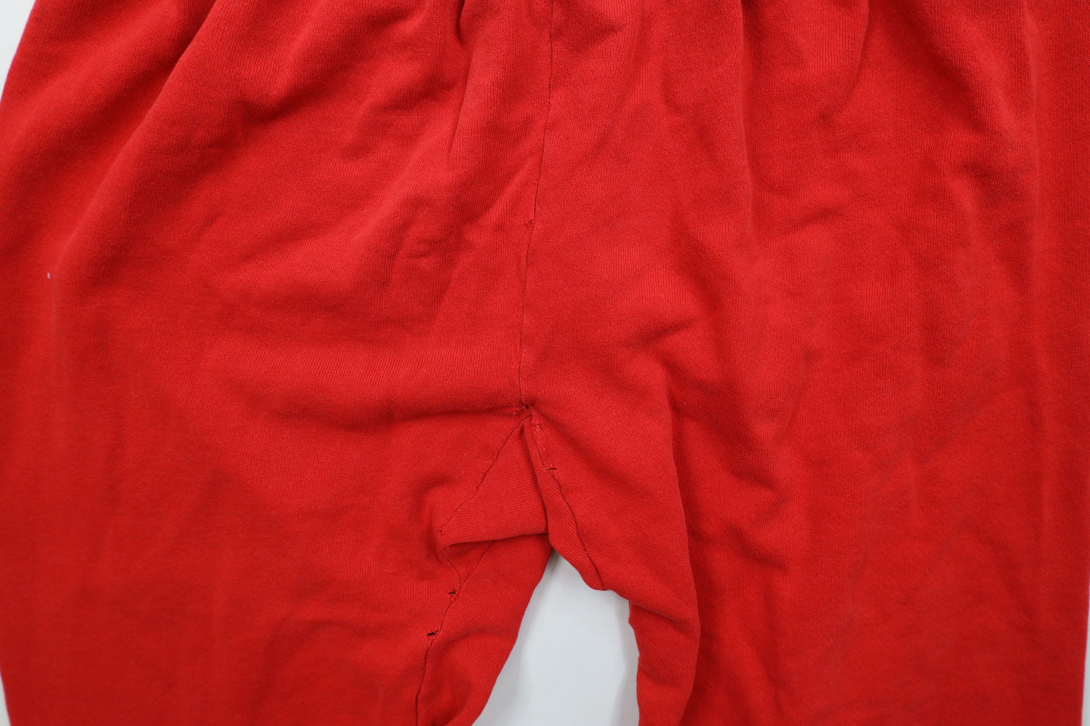 Vintage Vintage 80s Spell Out USMC Marines Sweatpants Joggers Red Size US 38 / EU 54 - 14 Thumbnail