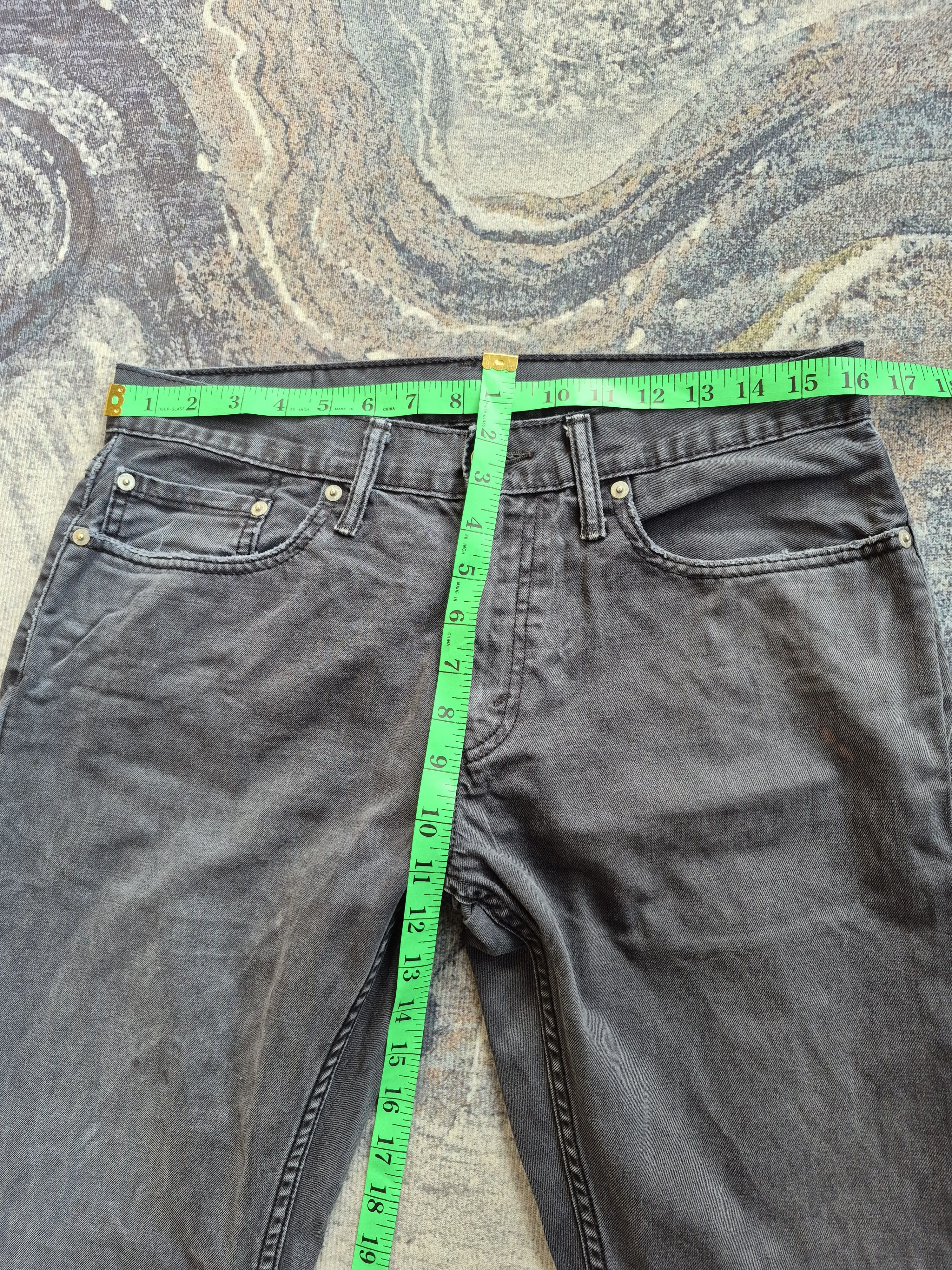 Levi's 🔥 Levis 514 Slim Straight All Black Jeans Denim Size US 32 / EU 48 - 15 Thumbnail