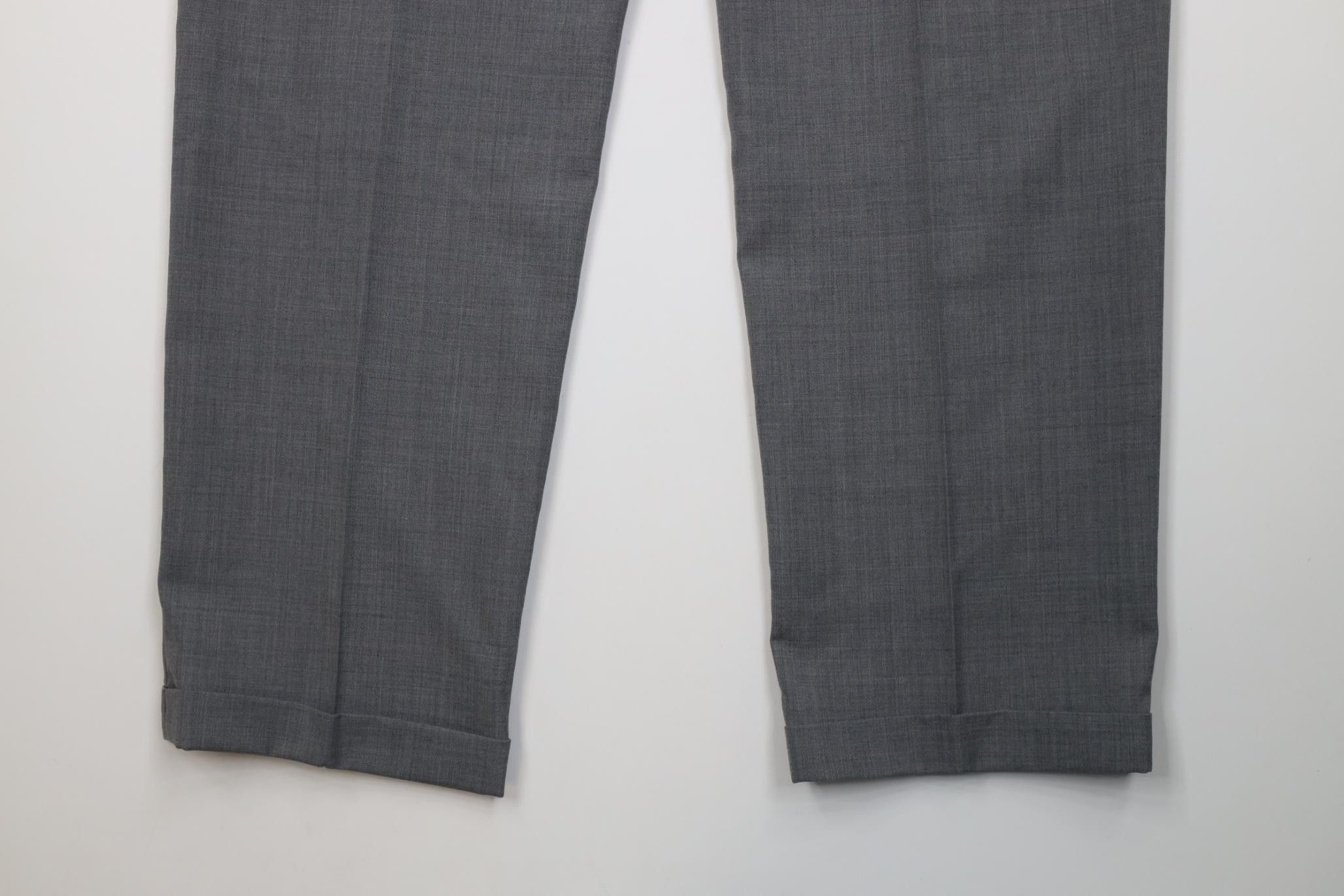 Vintage Vintage 70s Streetwear Chambray Wide Leg Chino Pants Gray Size US 38 / EU 54 - 14 Thumbnail