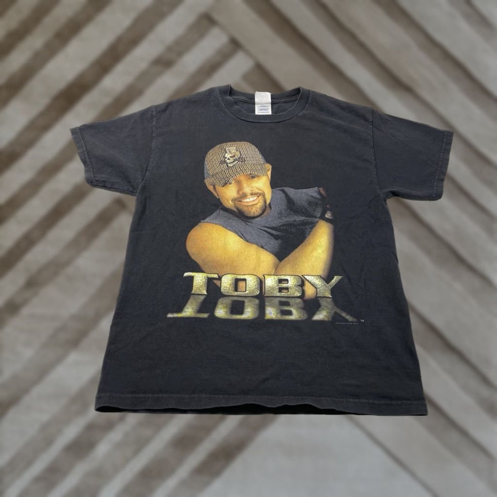 Delta VINTAGE Toby Keith How Do You Like Me Now Tour T Shirt Tee Medium Men Black M Shirt Size US M / EU 48-50 / 2 - 1 Thumbnail