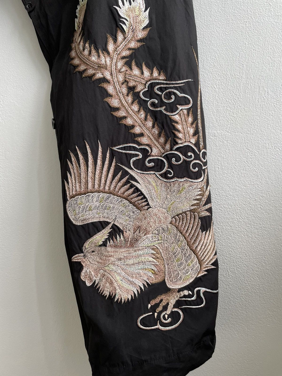 Maharishi MAHARISHI Pearl Dragon Track Pants Black Sweatpants Size US 34 / EU 50 - 25 Thumbnail