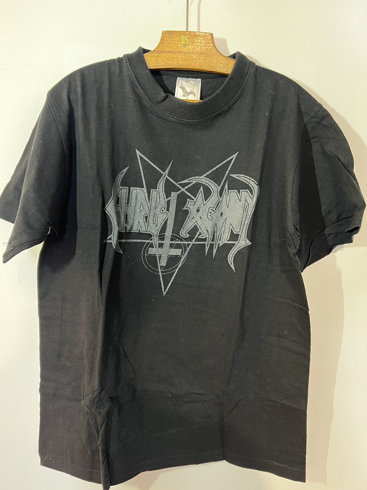 Band Tees Christ Agony shirt vintage 90s Size US L / EU 52-54 / 3 - 1 Thumbnail