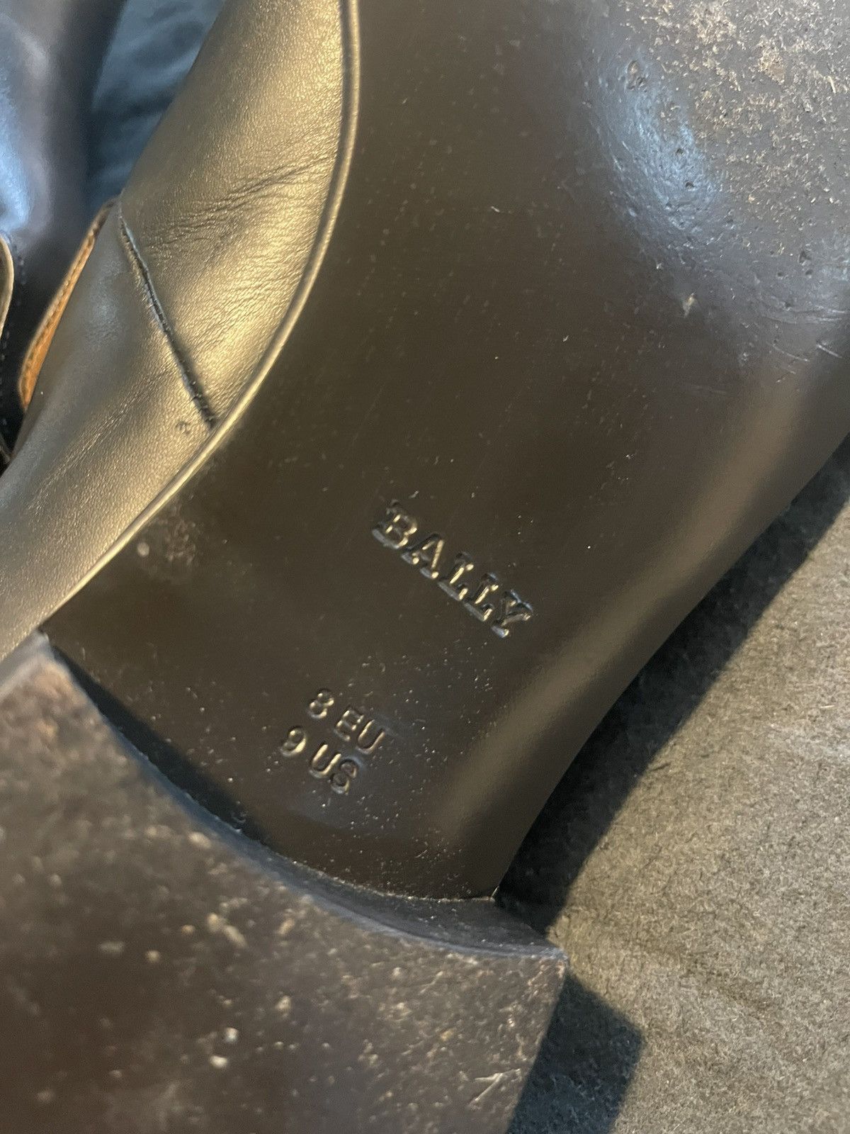 Bally Bally mens Havana black shoe 9 made in italy Size US 9 / EU 42 - 4 Thumbnail