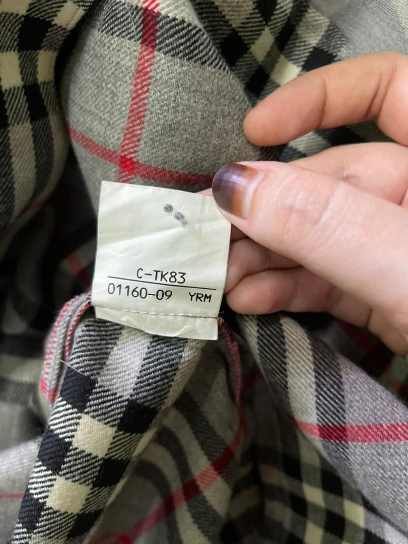 Burberry Vintage Burberrys Flannel Nova Check Shirt Size US L / EU 52-54 / 3 - 6 Thumbnail