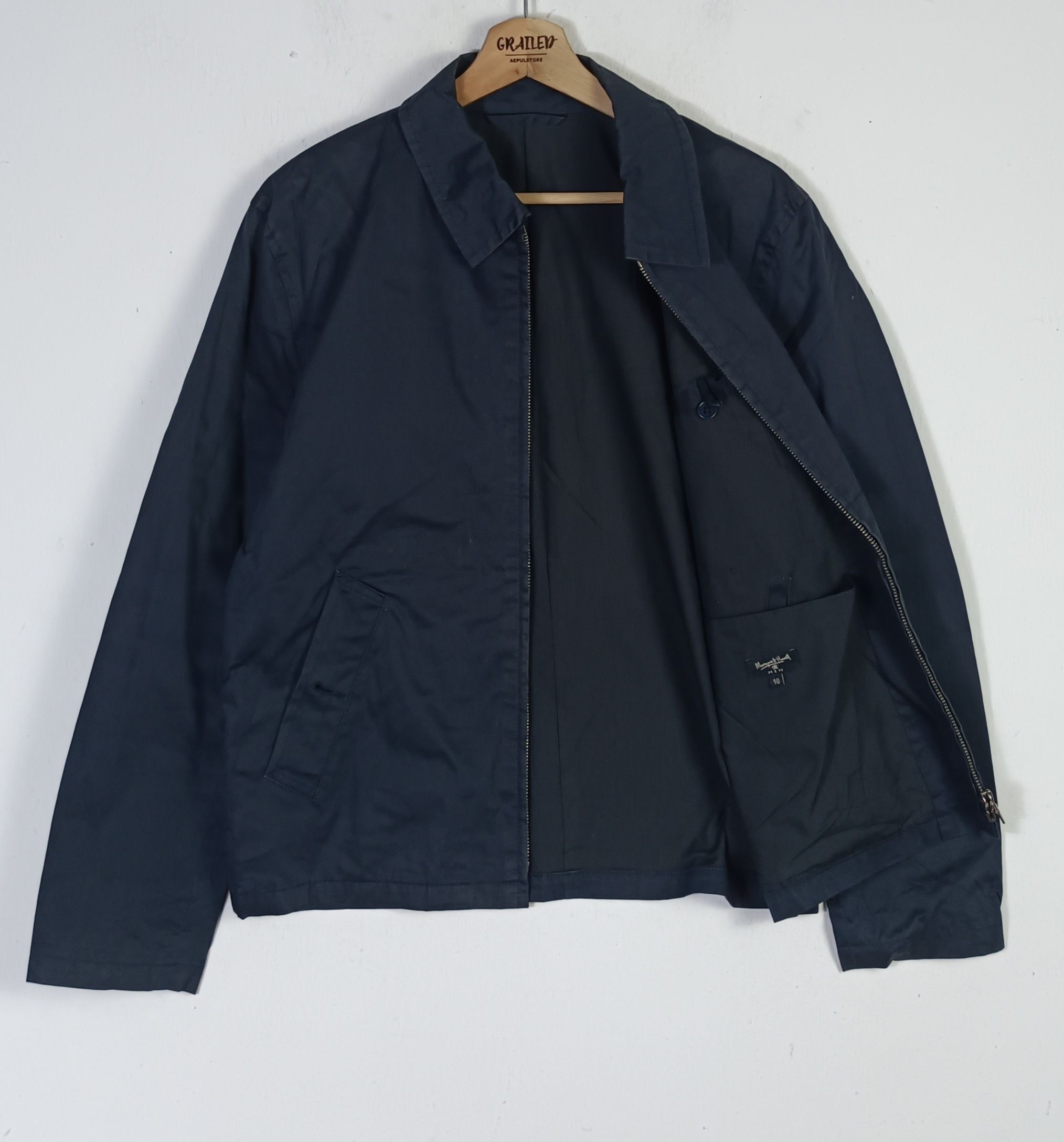 KMRii RIRI Zipper 🔥Margaret Howell Men Jacket Size US M / EU 48-50 / 2 - 3 Thumbnail