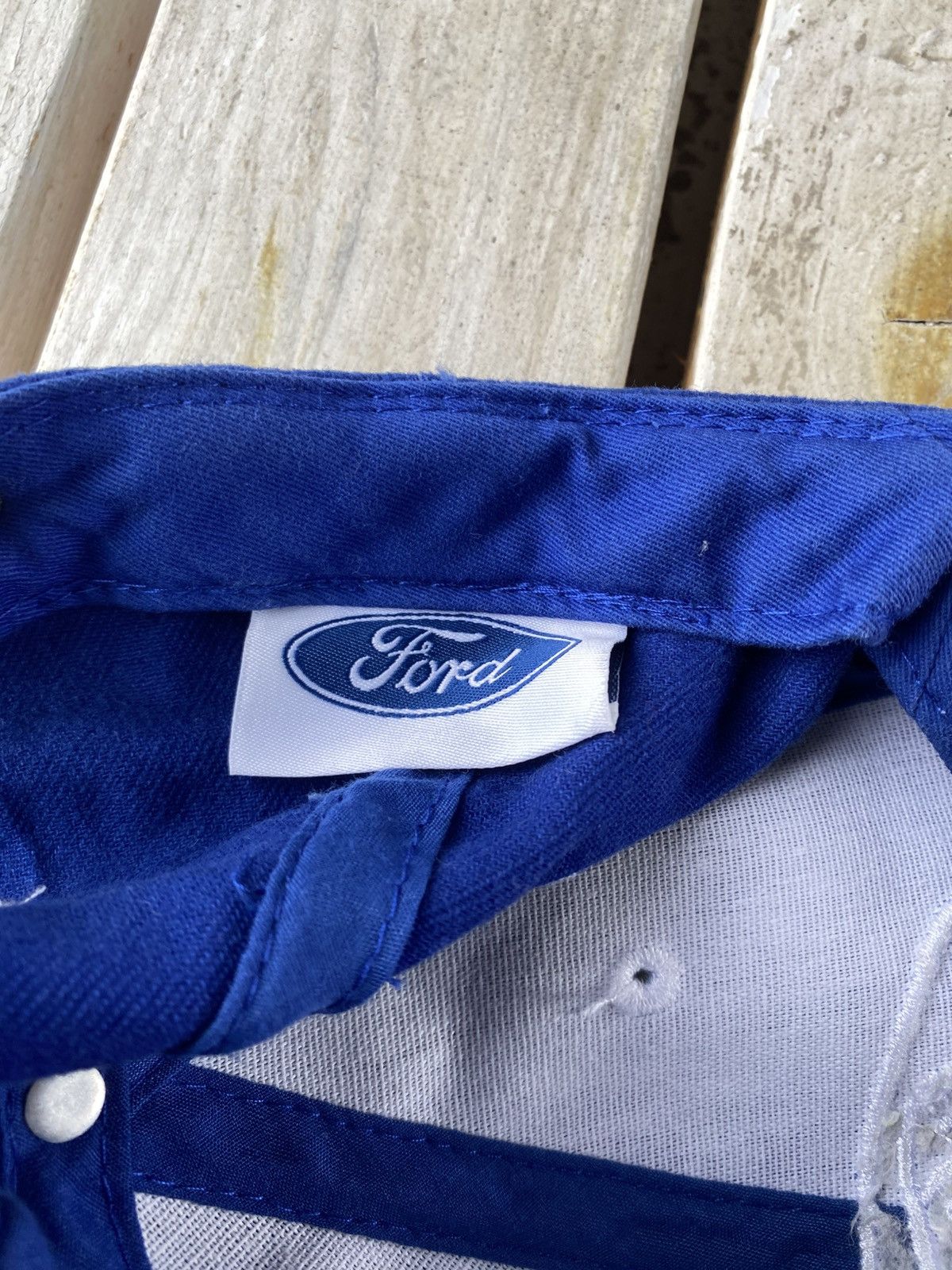 Ford Vintage 90s Ford Logo USA F1 Racing cap Size ONE SIZE - 7 Thumbnail