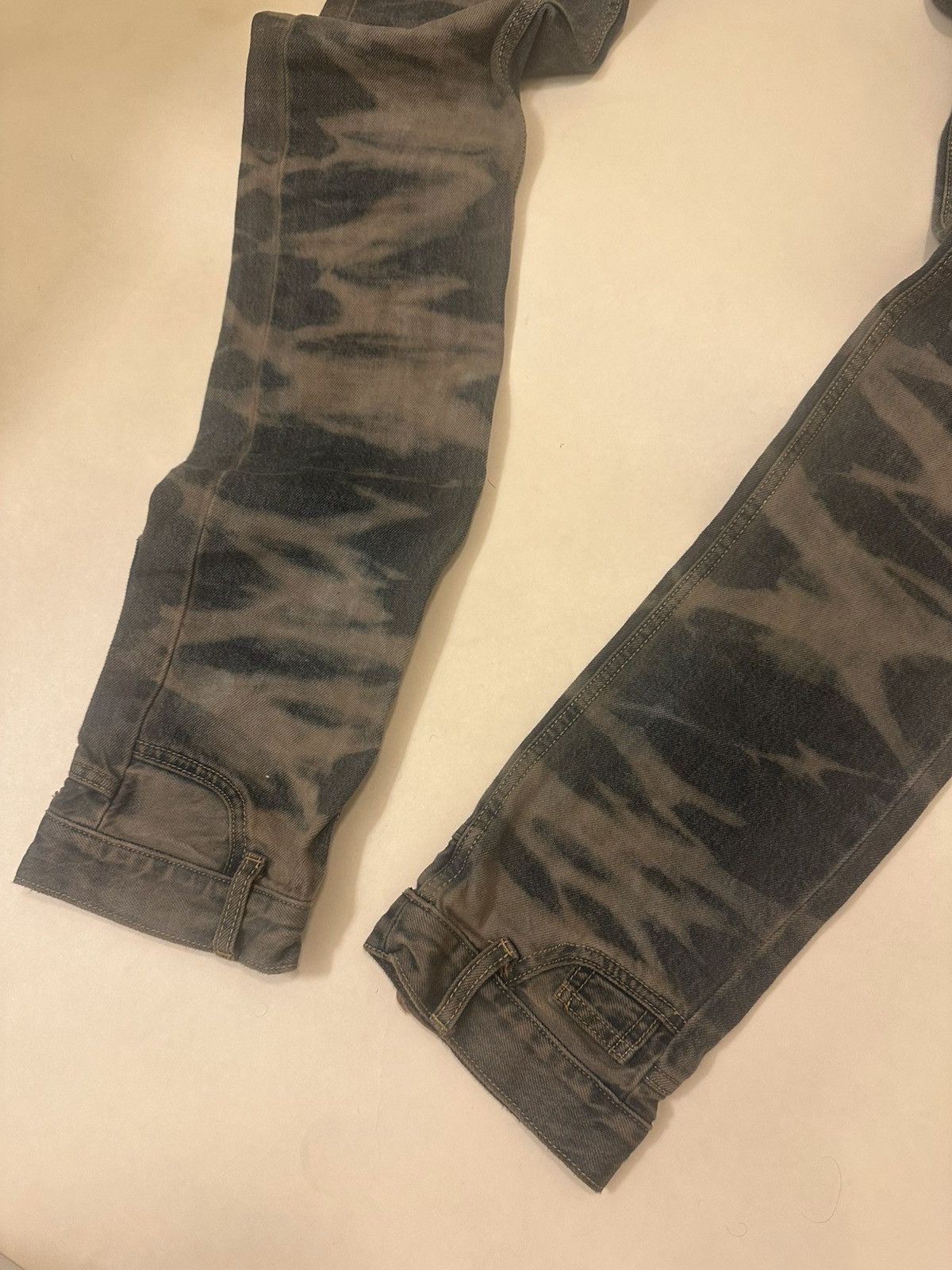 Designer × Vintage Meet the Guys SUPER Long Denim Jeans Stacking 36 Avant Garde Size US 36 / EU 52 - 8 Thumbnail