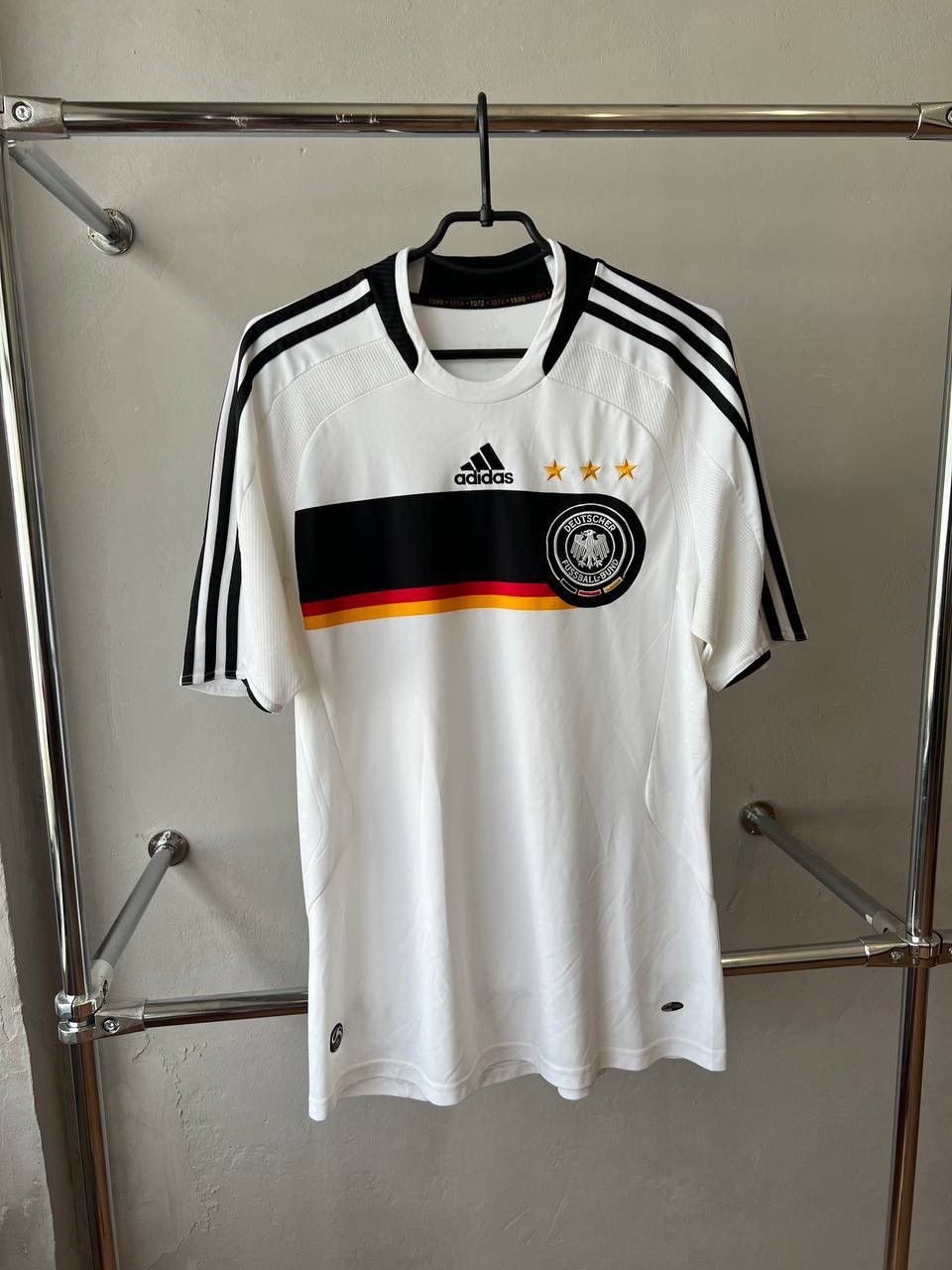 Adidas 2008/9 GERMANY TEAM ADIDAS HOME SOCCER JERSEY FOOTBALL SHIRT Size US M / EU 48-50 / 2 - 4 Thumbnail