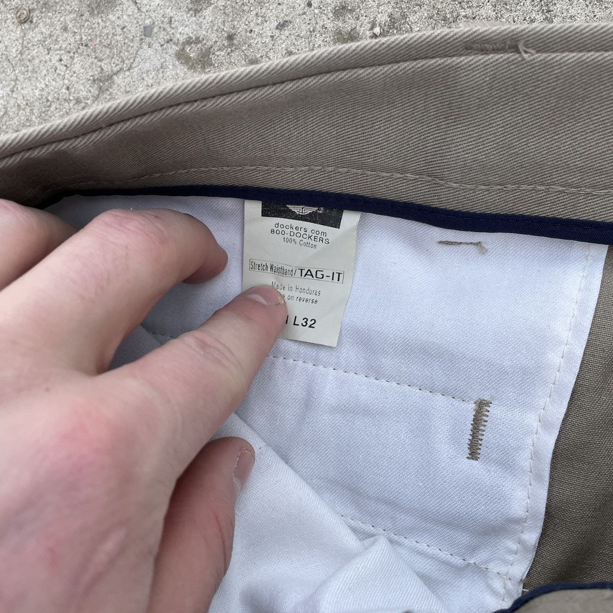 Dockers Vintage Trousers Dockers W31xL32 Pants Y2K Old Money Size US 31 - 8 Thumbnail