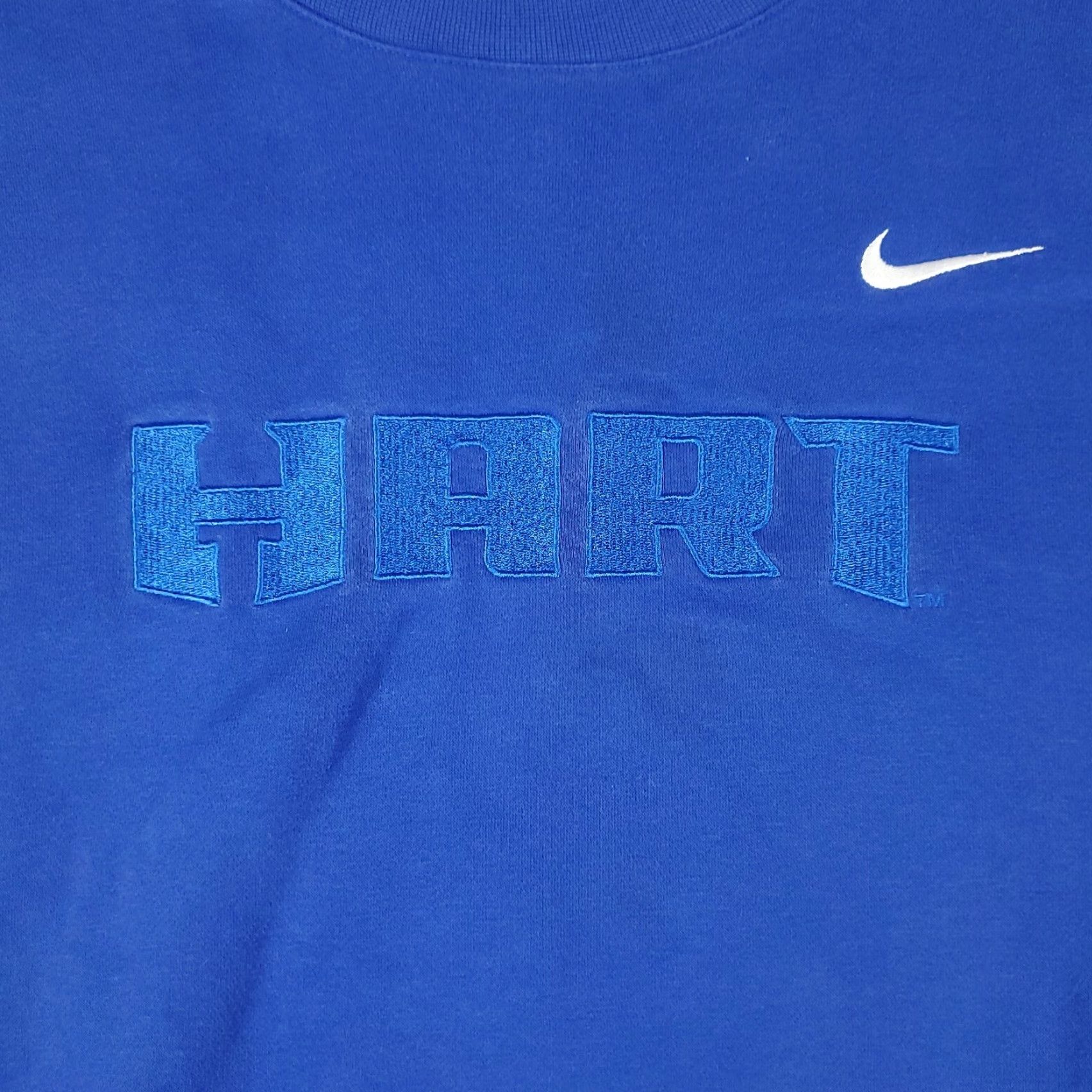 Nike Nike Sweater Pullover Mens Large Blue Solid Casual Sweatshirt Size US L / EU 52-54 / 3 - 2 Thumbnail