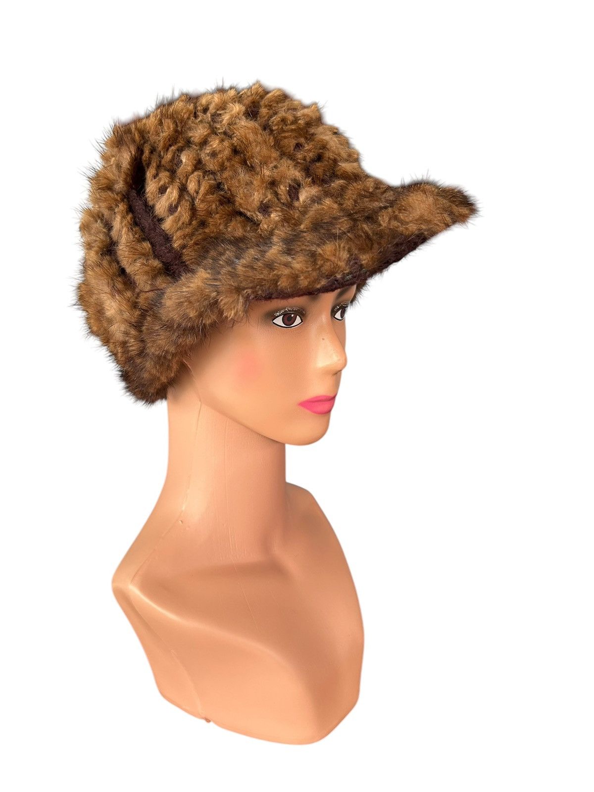 Japanese Brand × Kapital × Vintage Japanese Punk Bondage Style Fur Big Hats Rare Size ONE SIZE - 6 Thumbnail