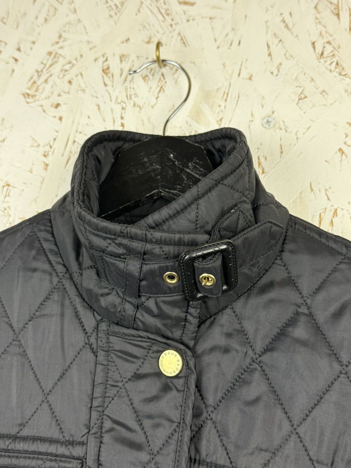 Barbour Barbour International Quilted Jacket In Black EU 36 US 6 Size M / US 6-8 / IT 42-44 - 3 Thumbnail