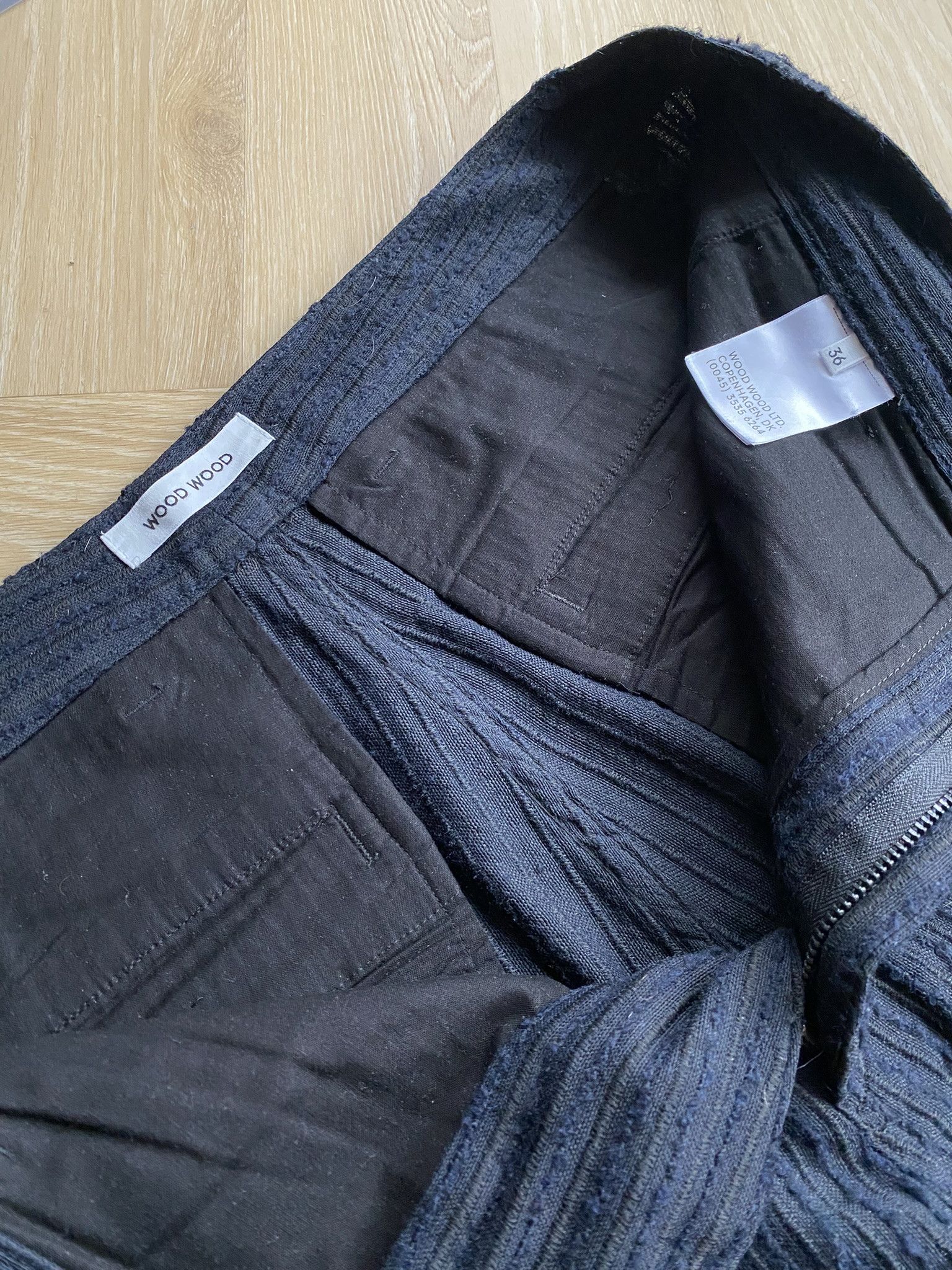 Wood Wood $320 - Stefan Boucle Stripe Trousers Size US 36 / EU 52 - 12 Thumbnail