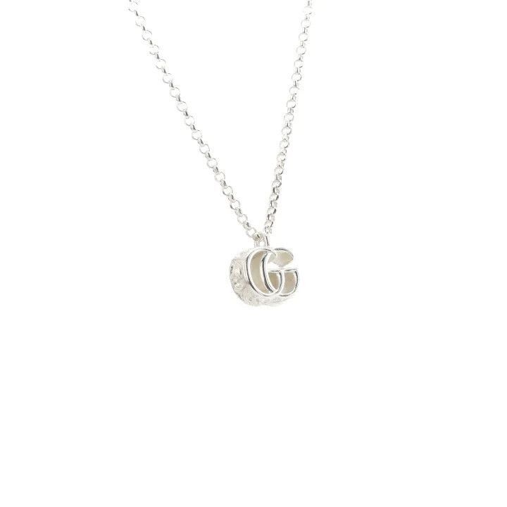 Gucci Gucci Double G Silver Necklace for Women-2507 Size ONE SIZE - 2 Thumbnail