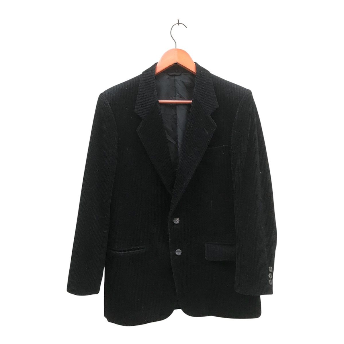 Balenciaga Balenciaga Paris Velvet Corduroy Wool Jacket Size US M / EU 48-50 / 2 - 1 Thumbnail