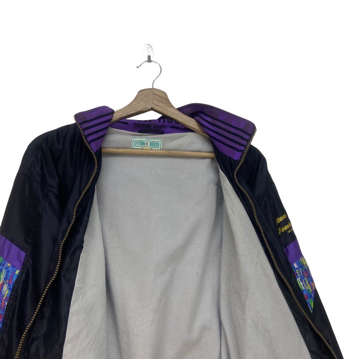 Vintage Vintage Leyton House Racing Team Bomber Style Jacket Size US S / EU 44-46 / 1 - 11 Thumbnail