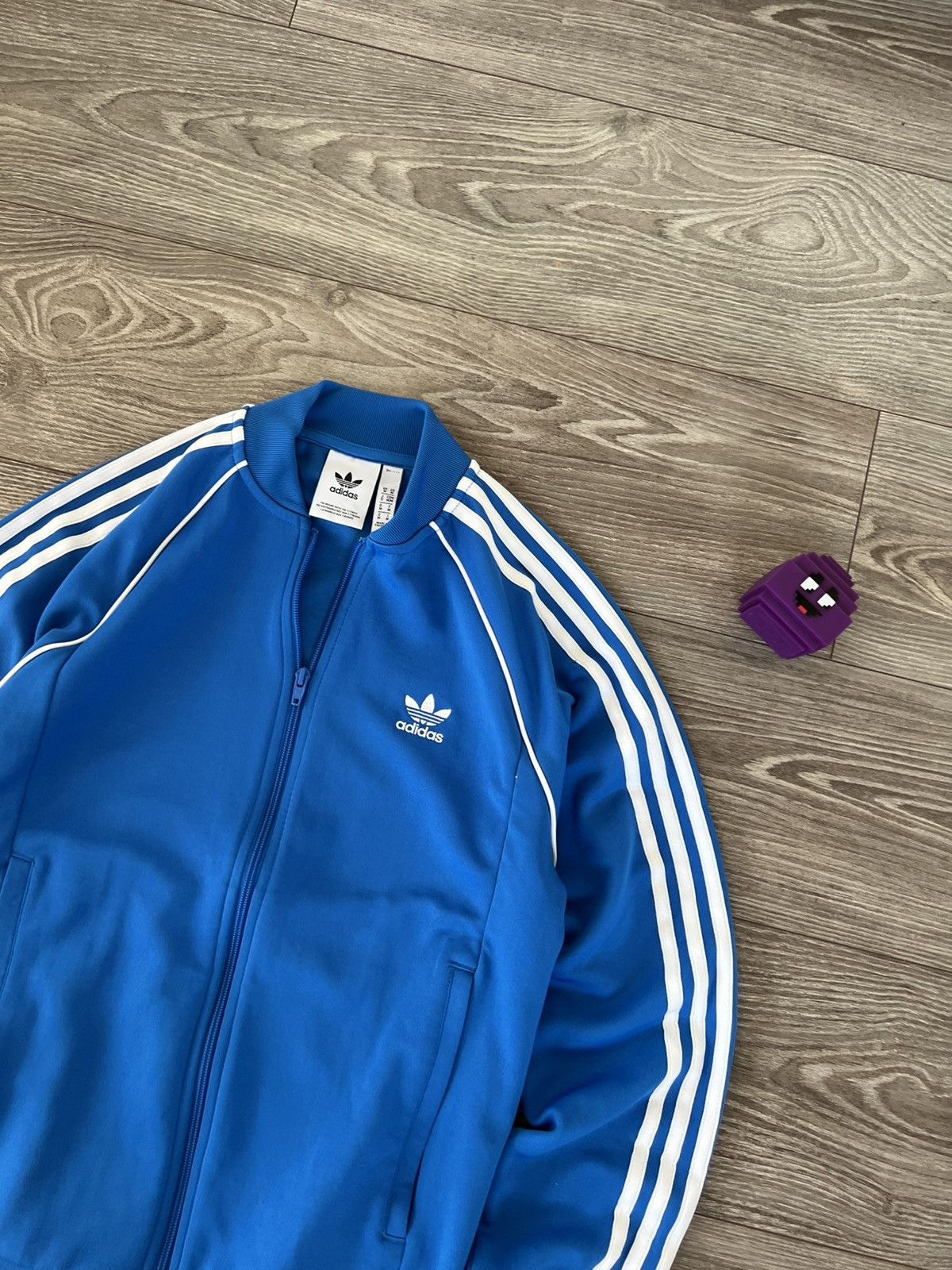 Adidas Adidas White Tags Avant Garde Three Stripes Y2K Zip Jacket Size US M / EU 48-50 / 2 - 5 Thumbnail