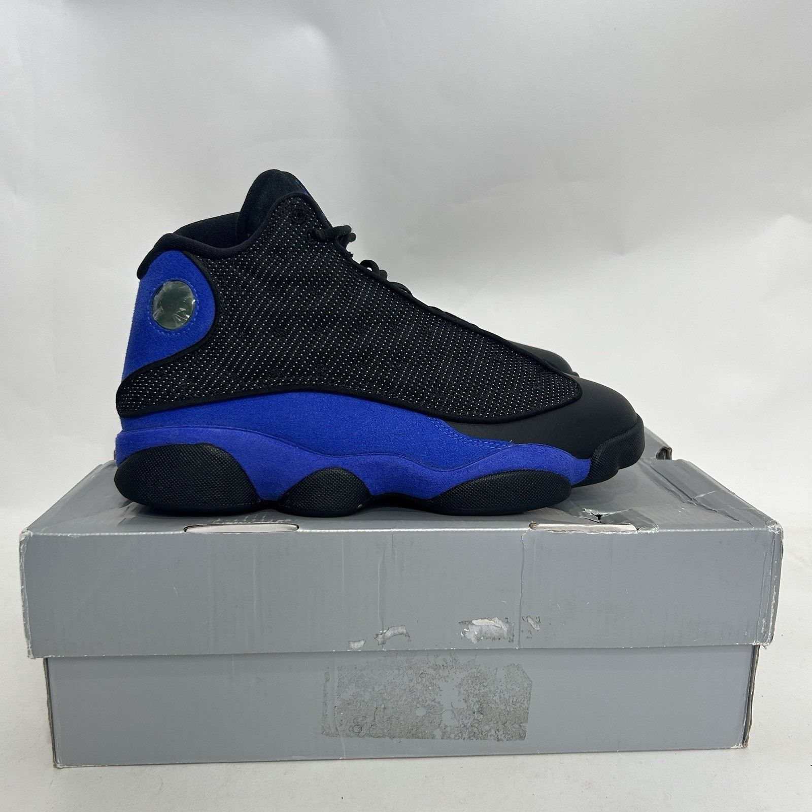 Jordan Brand Nike Air Jordan 13 Retro OG “Hyper Royal Black” 414571-040 Size US 8 / EU 41 - 4 Thumbnail