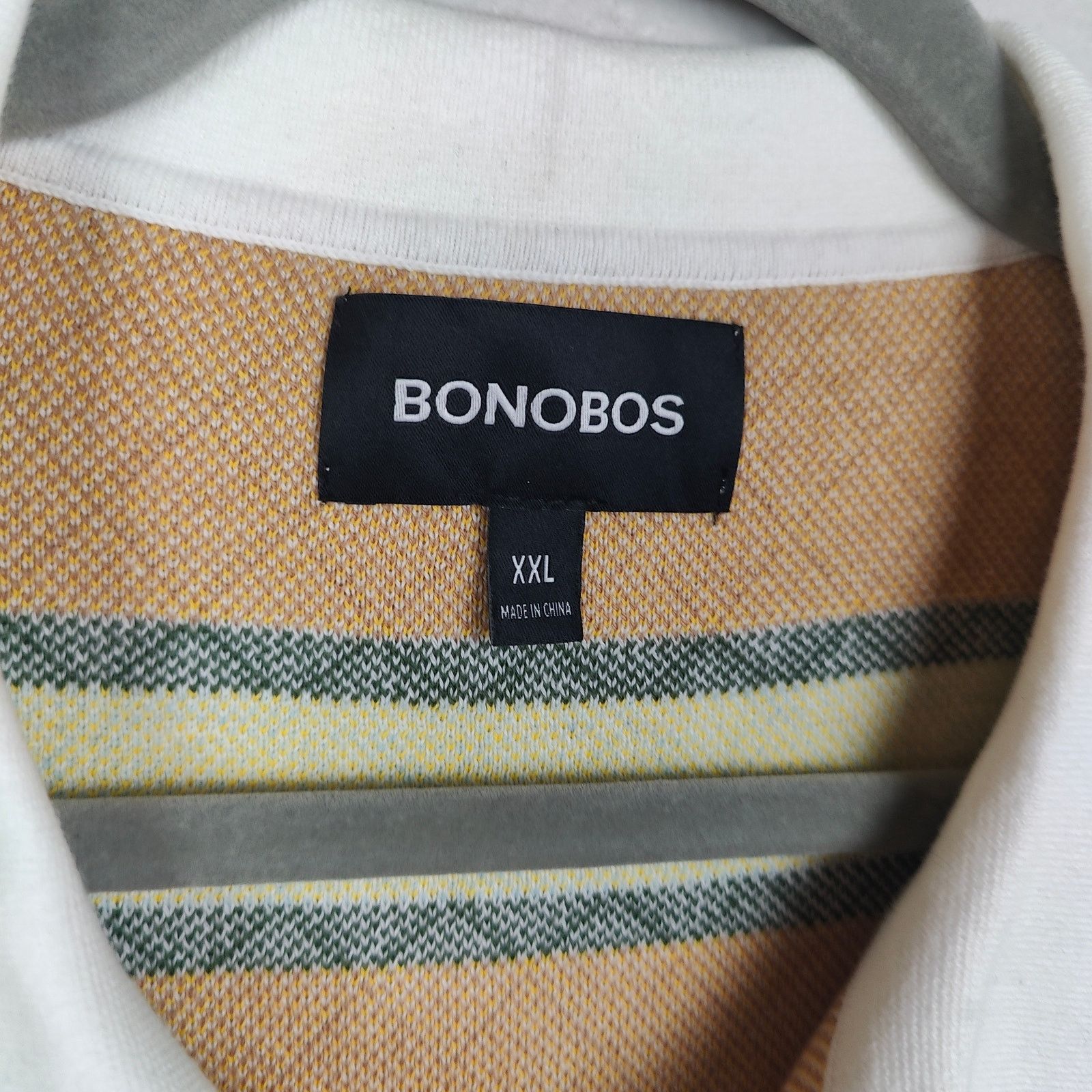 Bonobos Bonobos Knit Sweater Shirt Mens XXL Blue White Geometric Size US XXL / EU 58 / 5 - 5 Thumbnail