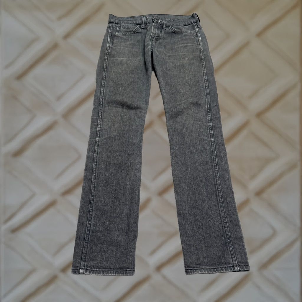Levi's Levi's 510 Super Skinny Jeans Mens 28x30 Gray Charcoal Wash Stretch Denim Cotton Size US 28 / EU 44 - 1 Thumbnail