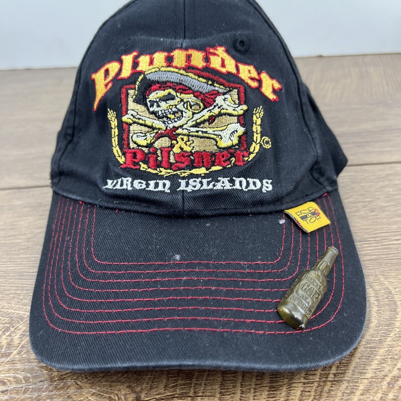 Other Plunder Pislner Hat Virgin Islands Hat Adjustable Adult Size Size ONE SIZE - 6 Thumbnail