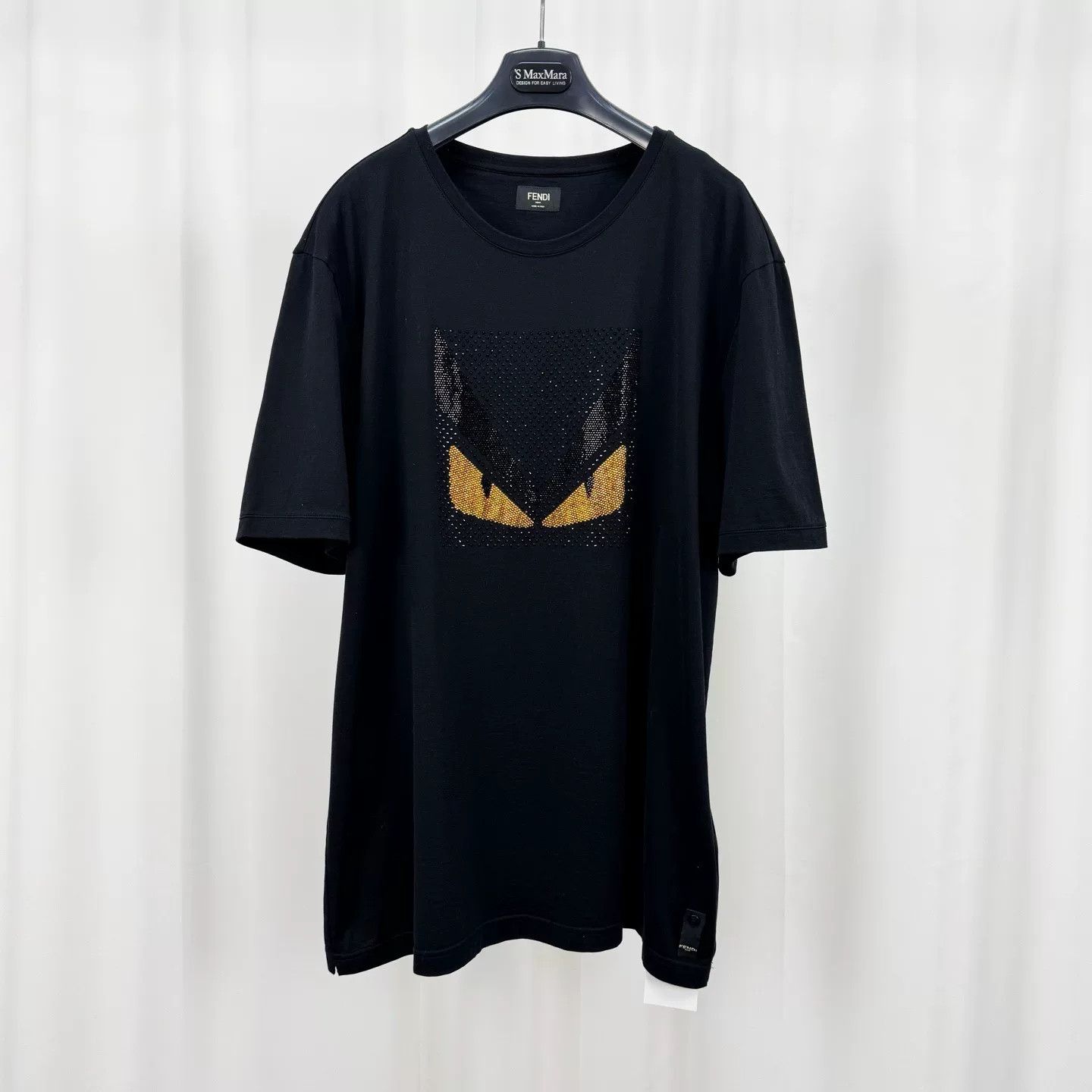 Fendi Fendi Short Sleeve Monster Tee with Studs Size US XXL / EU 58 / 5 - 1 Thumbnail