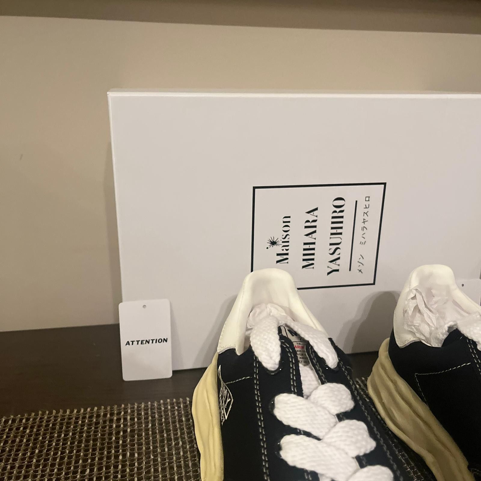 Maison MIHARA YASUHIRO Low Top Blakely Sneakers in Black Size US 9 / EU 42 - 15 Thumbnail
