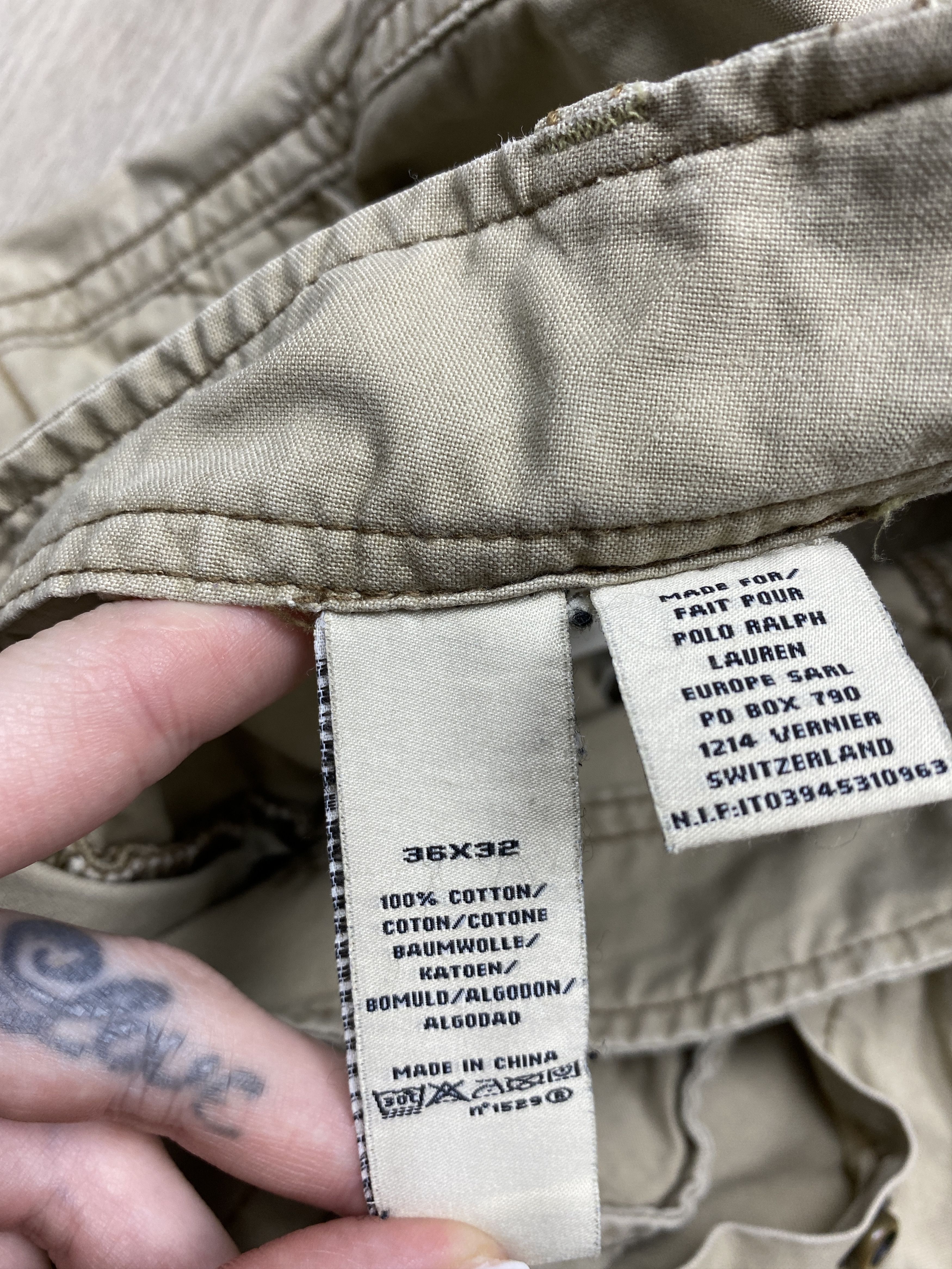 Polo Ralph Lauren Polo Jeans Co Ralph Lauren Tactical Utility Cargo Pants Y2K Size US 36 / EU 52 - 8 Thumbnail