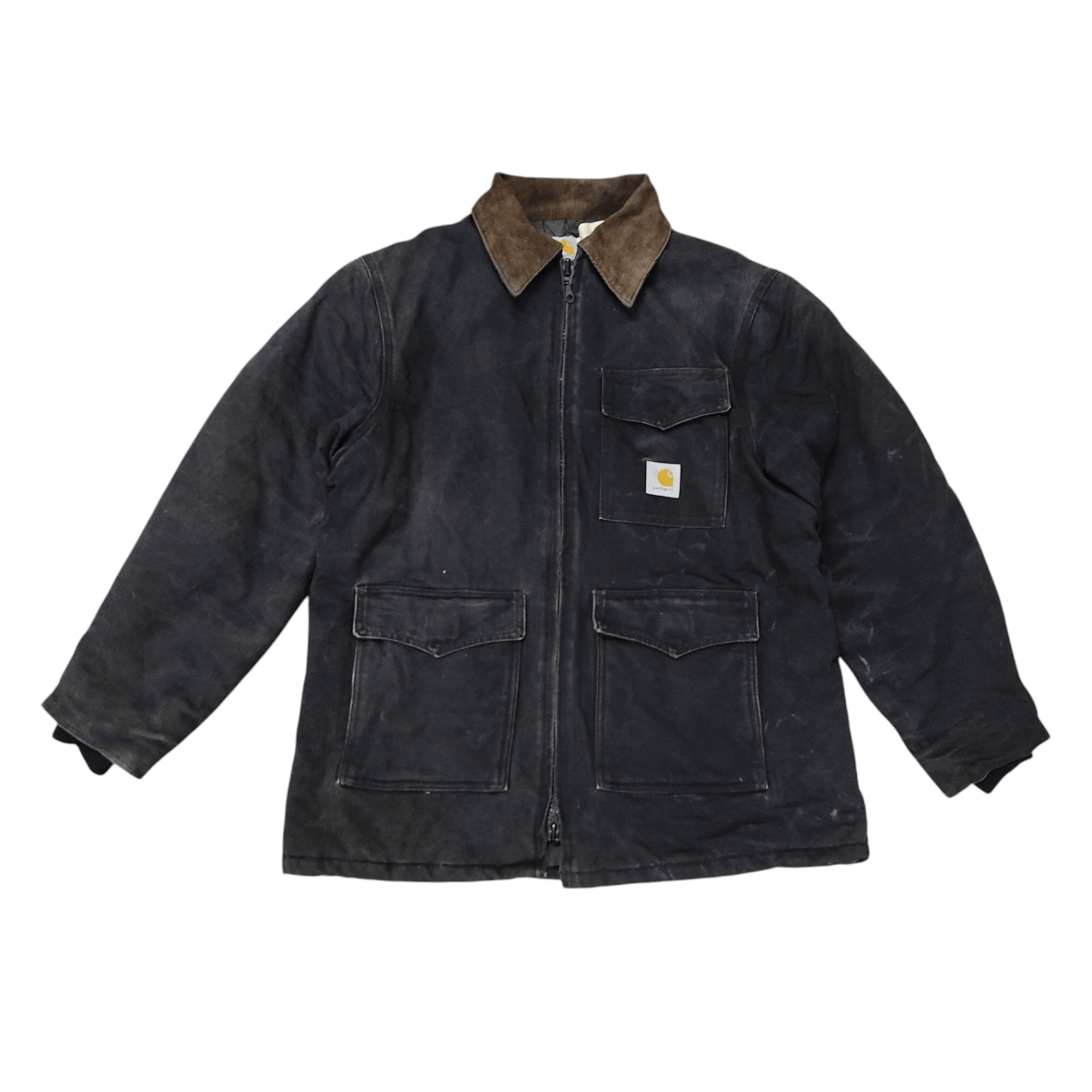 Carhartt Vintage 90s CARHARTT Duck Chore Coat Work Jacket Size US L / EU 52-54 / 3 - 3 Thumbnail