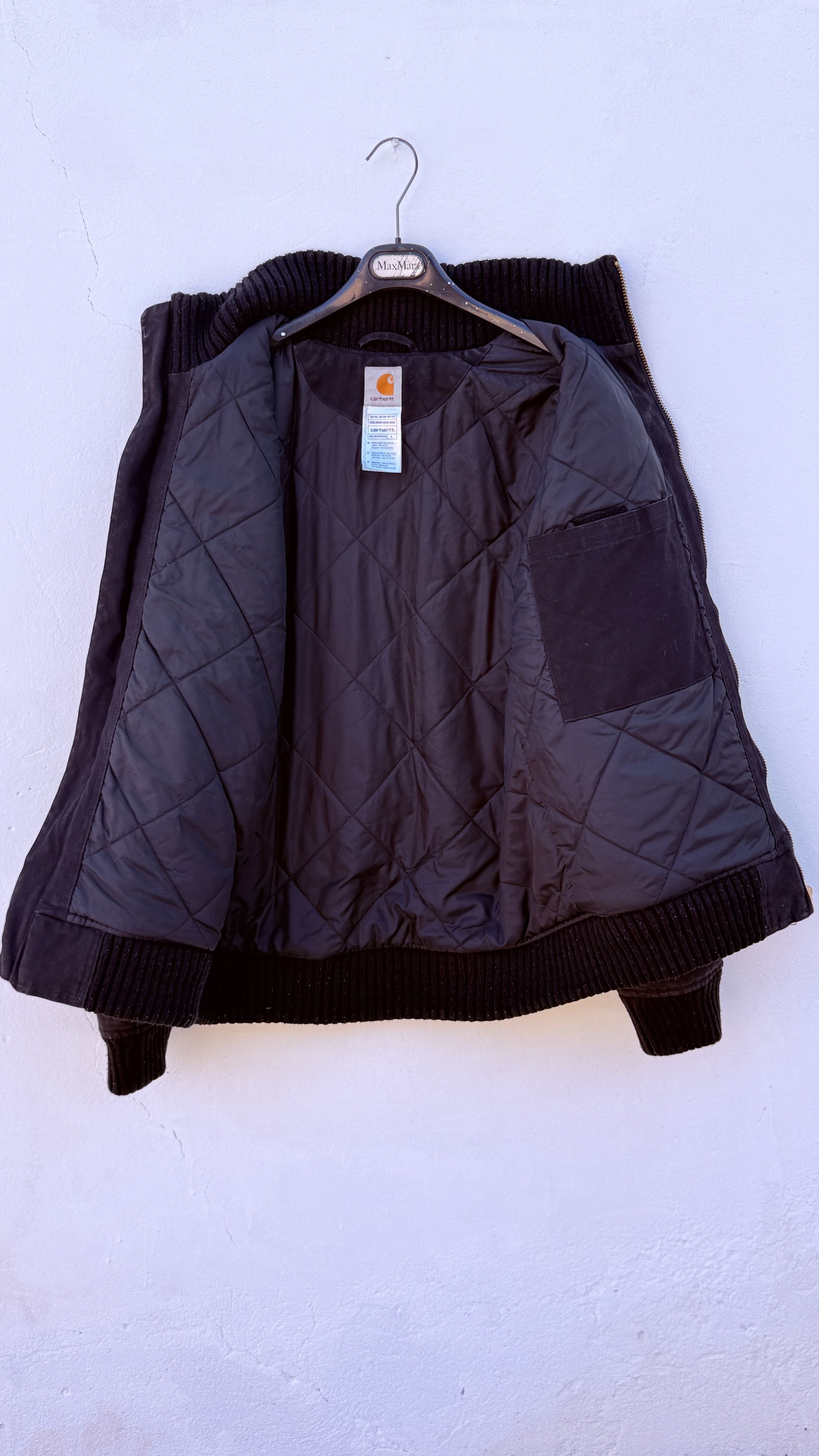 Carhartt 🔥 Carhartt bomber pilot jacket puffer size L black Size US L / EU 52-54 / 3 - 3 Thumbnail
