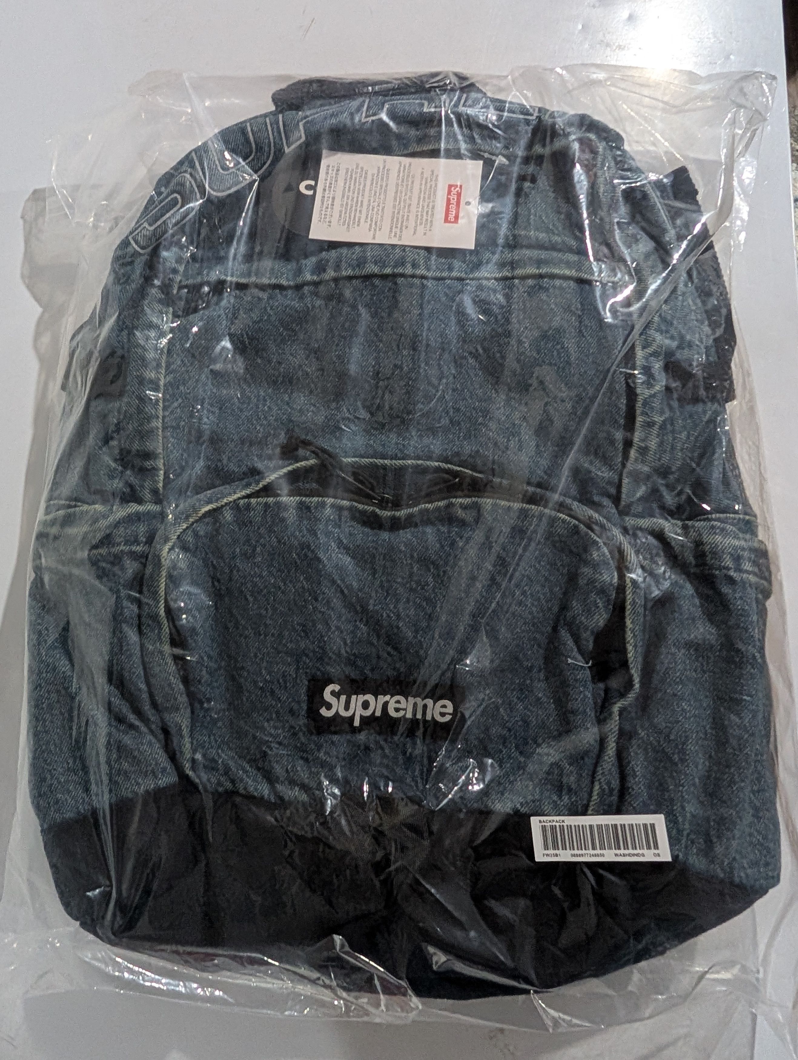 Supreme Supreme Denim Backpack Size ONE SIZE - 8 Thumbnail