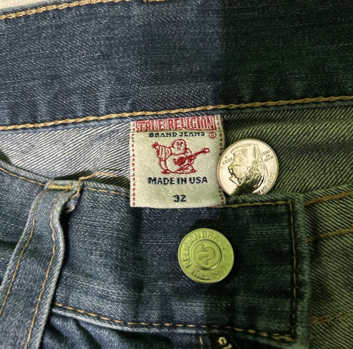 True Religion Truey jeans Size US 32 / EU 48 - 4 Thumbnail