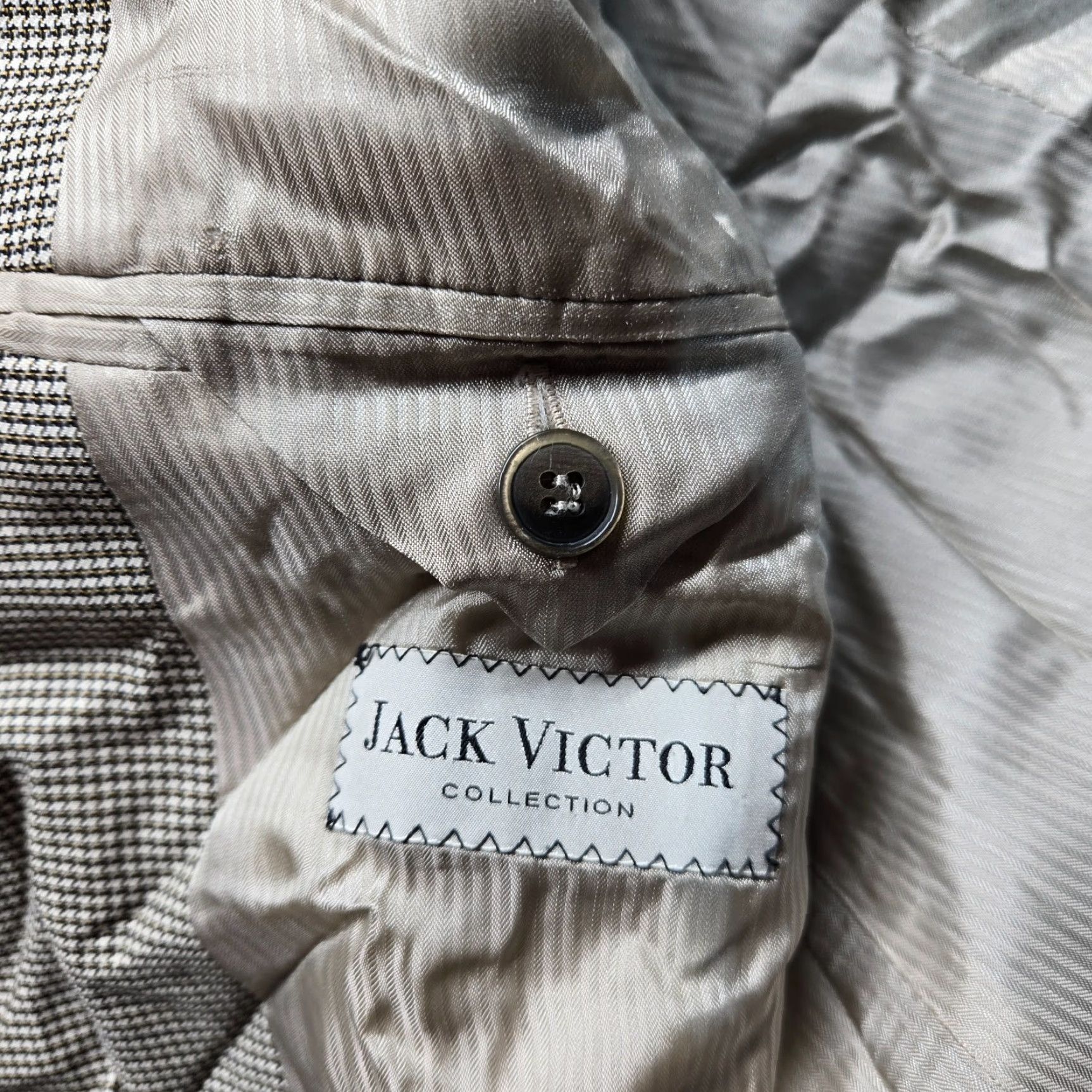 Jack Victor JACK VICTOR Gray Blazer Sport Coat Adult Men's M Medium Sports Size 40R - 5 Thumbnail