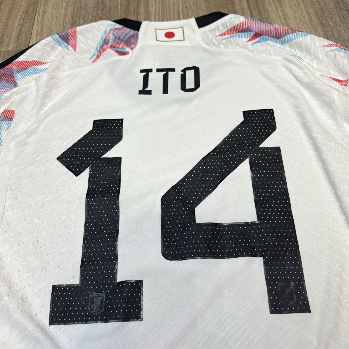 Adidas Japan 22/23 player issue away shirt #14 Ito (Bnwt) Size US XL / EU 56 / 4 - 5 Thumbnail