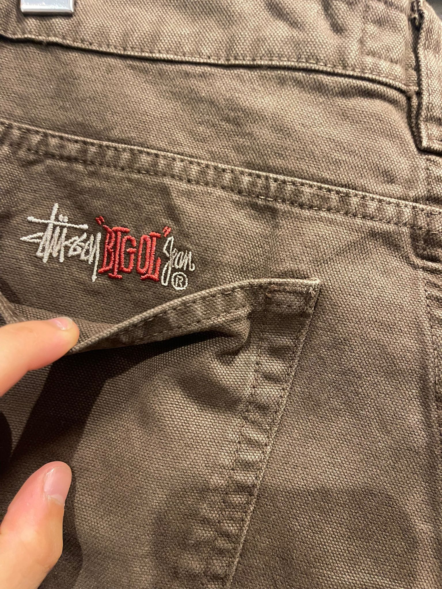 Stussy Stussy Big Ol Jean Shorts Brown Size US 30 / EU 46 - 3 Thumbnail