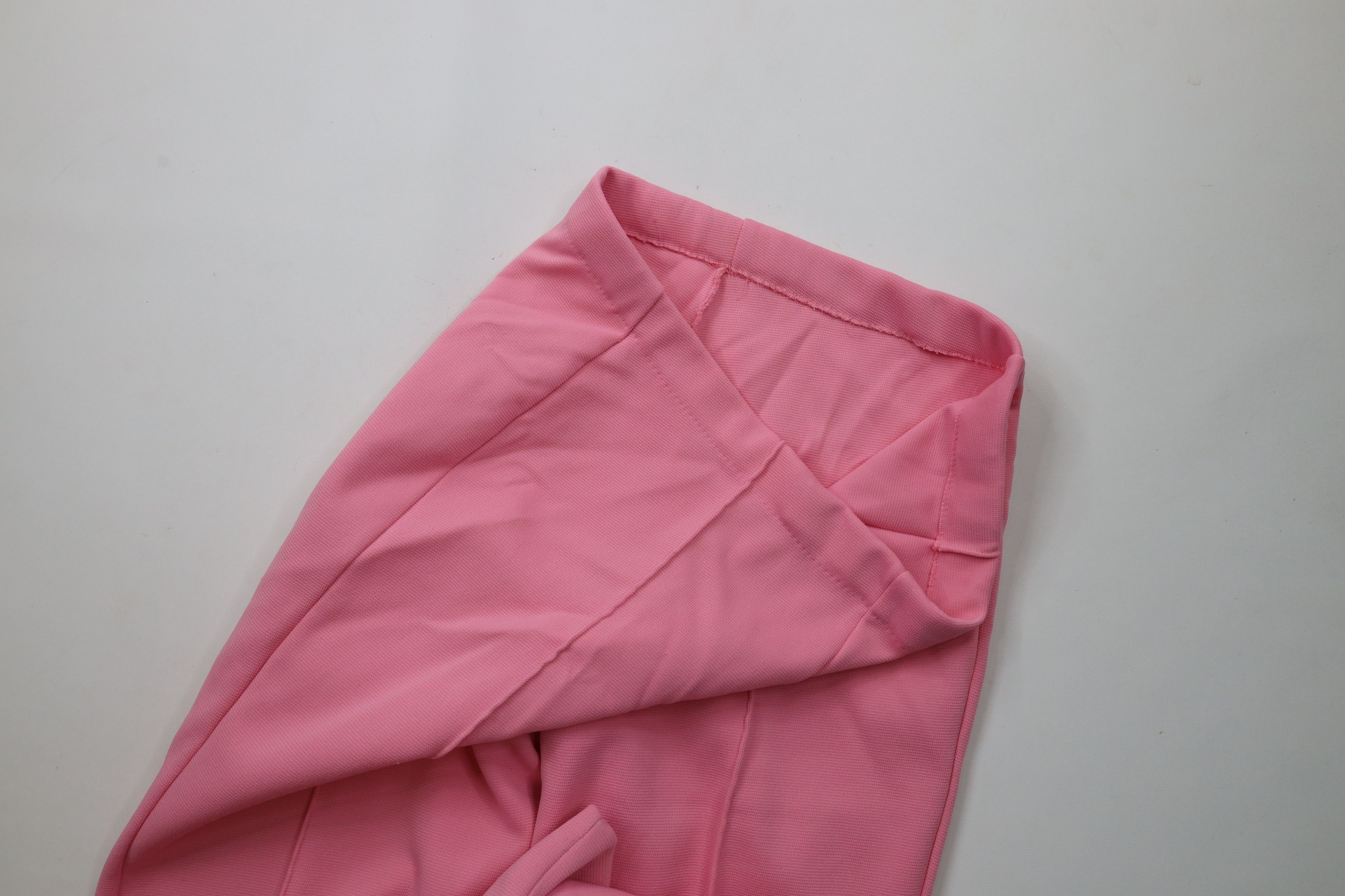 Vintage Vintage 70s Streetwear Bell Bottoms Wide Leg Pants Pink USA Size 38" / US 16 / IT 52 - 7 Thumbnail