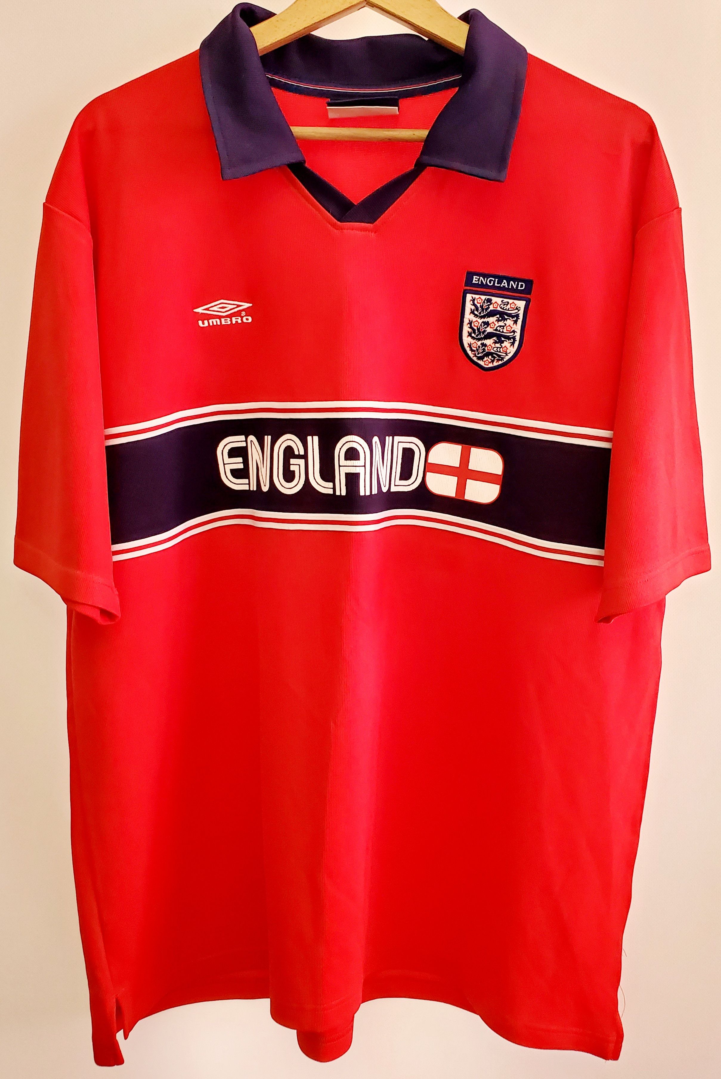 Umbro × Vintage England Soccer National Jersey Vintage 90s Umbro size XXL Size US XXL / EU 58 / 5 - 1 Thumbnail