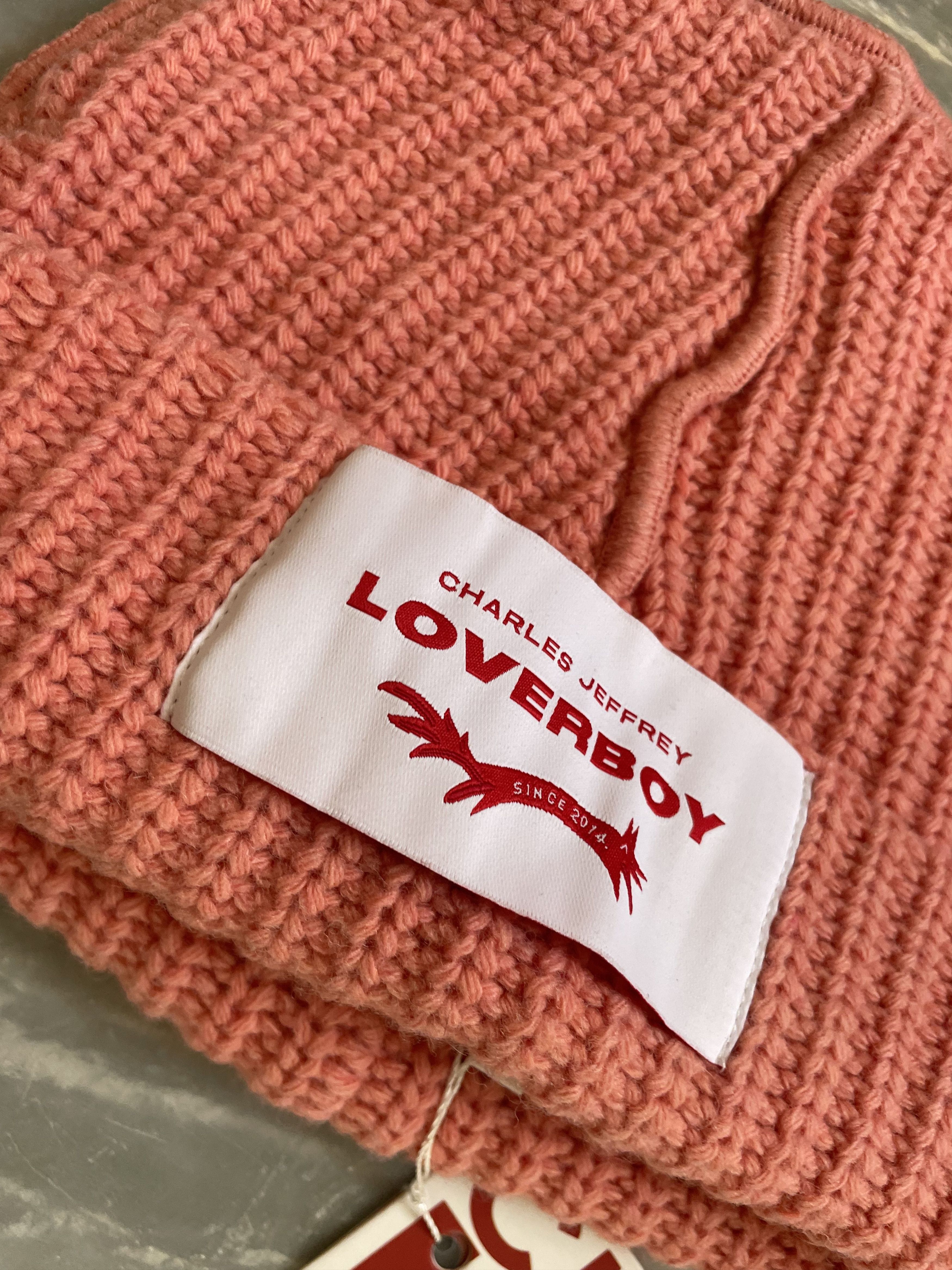 Charles Jeffrey LOVERBOY Charles Jefferey LOVERBOY Pink Bunny Beanie Size ONE SIZE - 3 Thumbnail