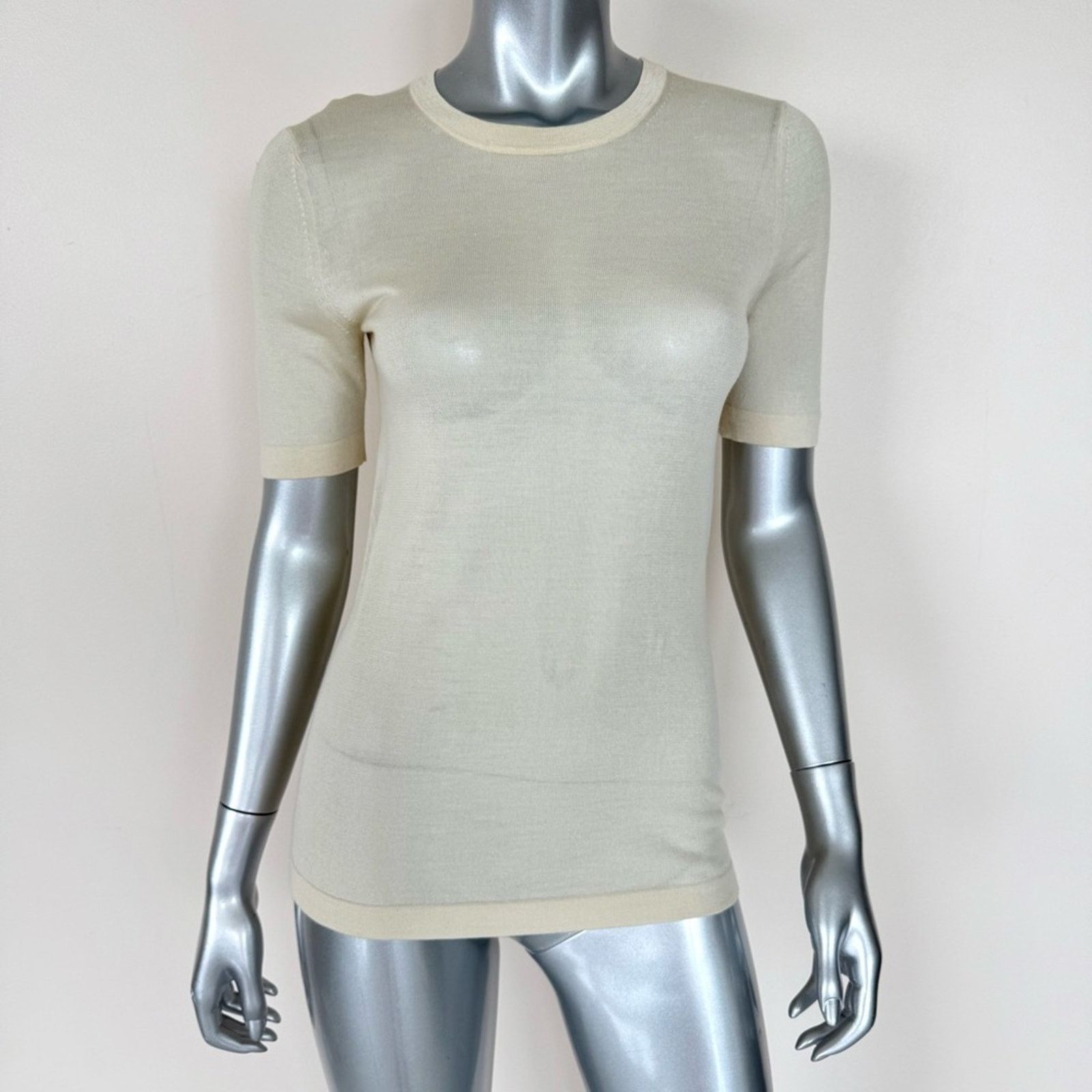 Gabriela Hearst Gabriela Hearst women cashmere/silk beige top size S 580$ Size S / US 4 / IT 40 - 1 Thumbnail