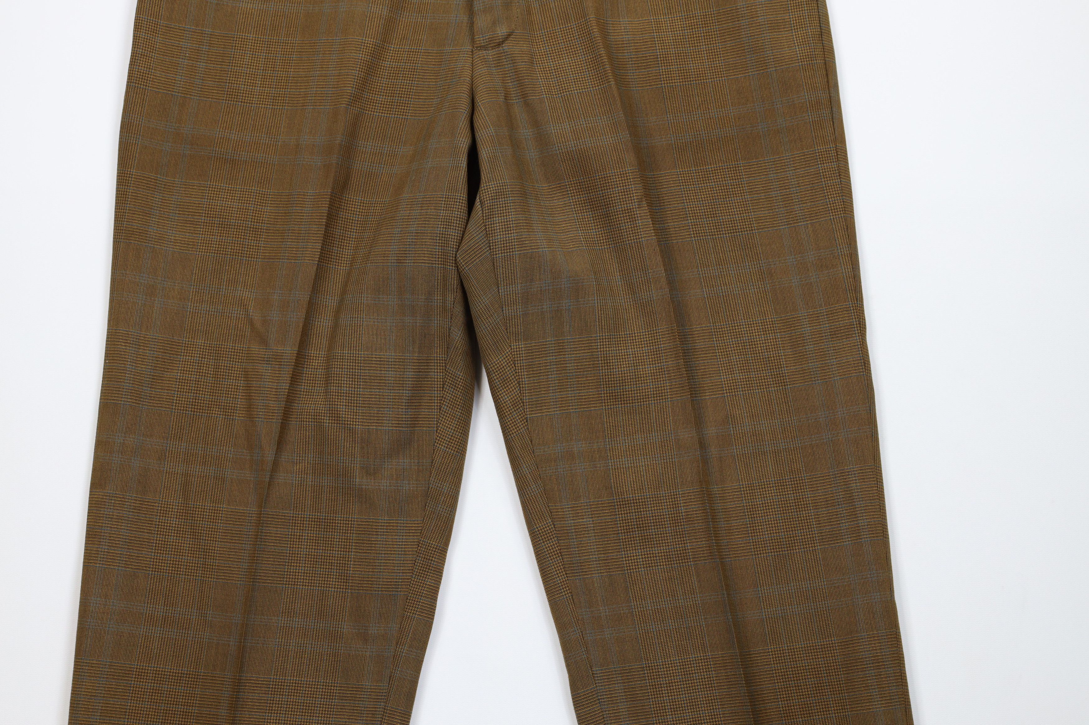 Vintage Vintage 60s Streetwear Houndstooth Plaid Chino Pants USA Size US 32 / EU 48 - 3 Thumbnail