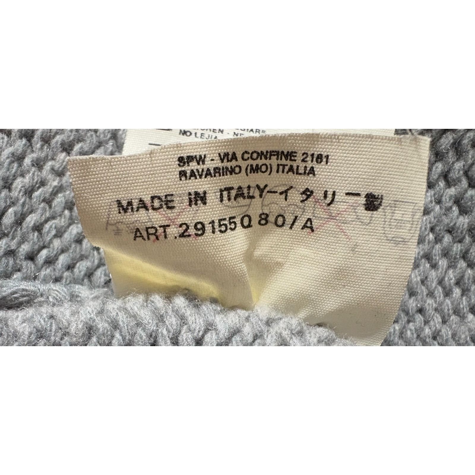 Stone Island STONE ISLAND wool blend enbroidered logo sweater sz L VGT 90 Size US L / EU 52-54 / 3 - 6 Thumbnail