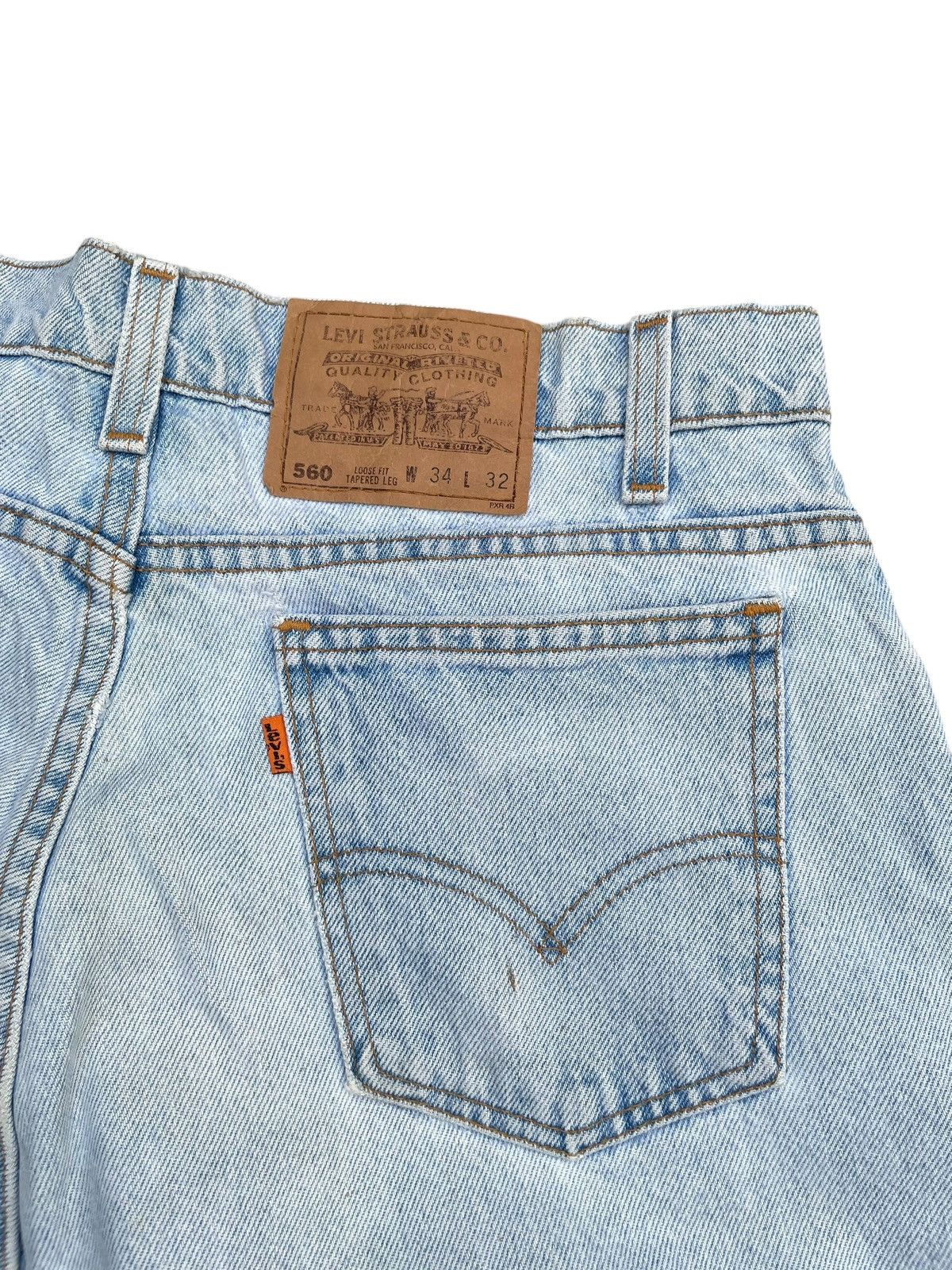 Levi's Vintage 1996 Levi’s 560 Orange Tag Size US 34 / EU 50 - 11 Thumbnail